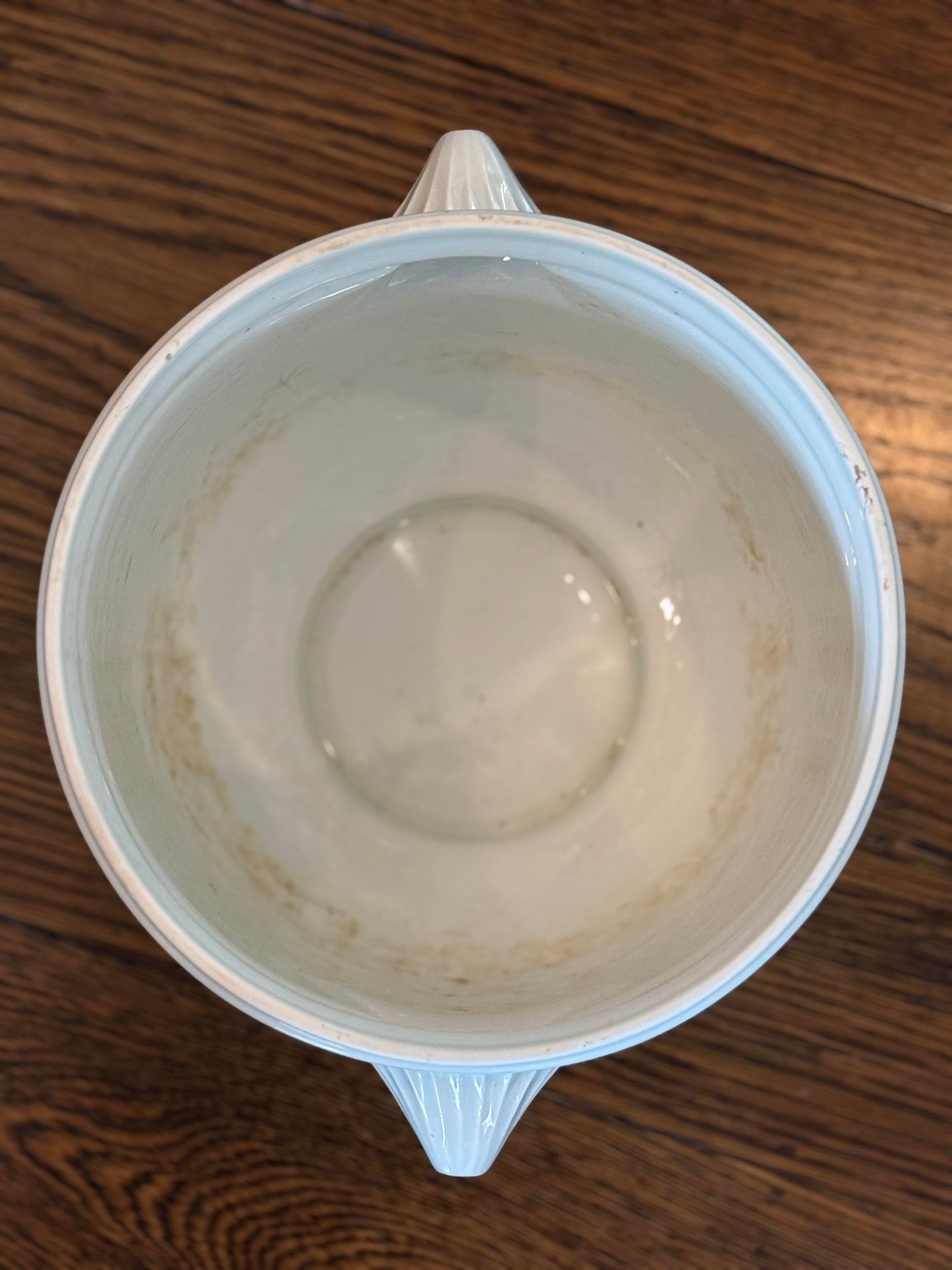 1970s Royale Limoges France "Paradis Bleu" Cachepot - 3