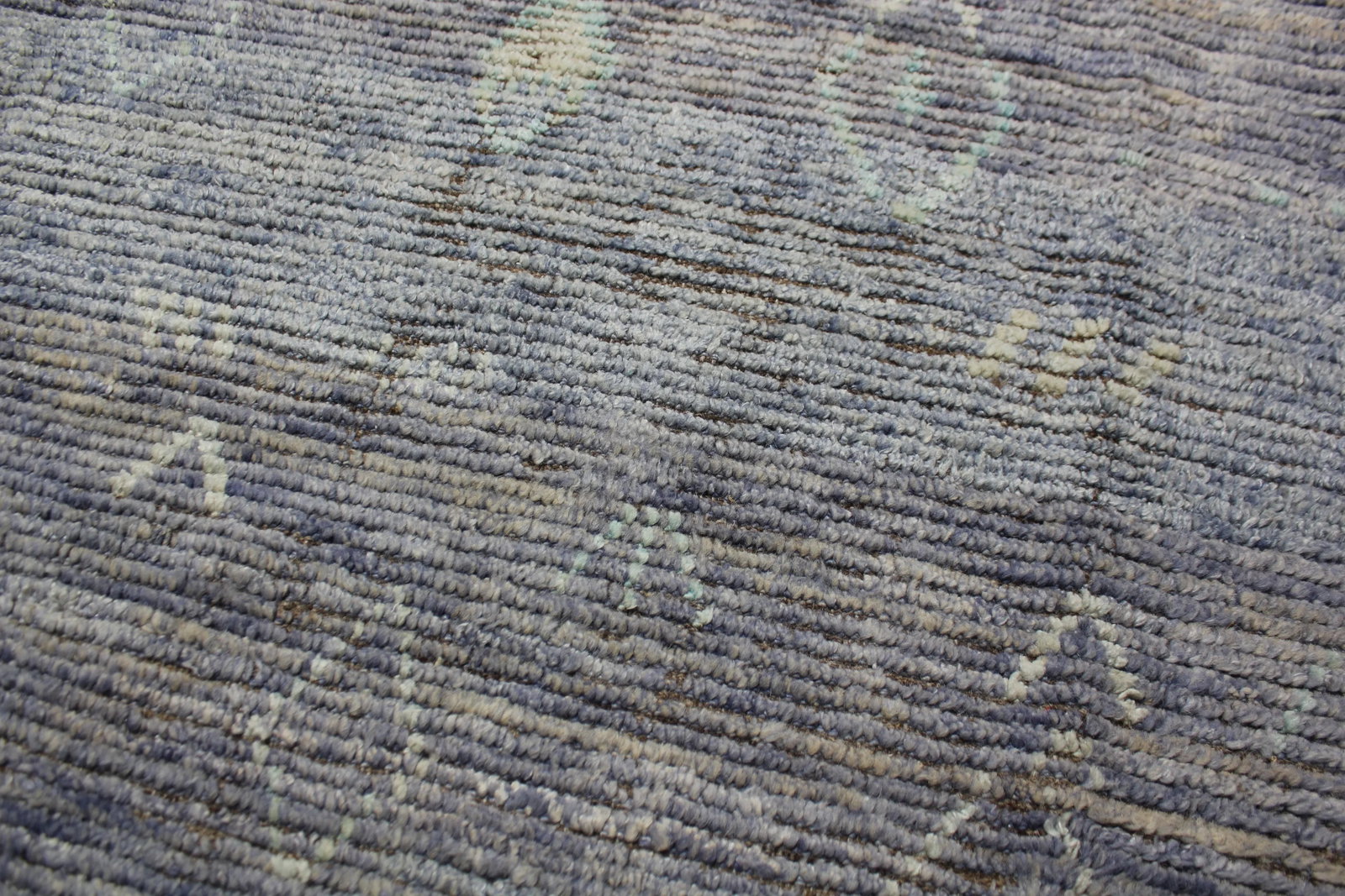 Hand Knotted Borderless Moroccan Design Rug. 11'10" X 15'10" - 2
