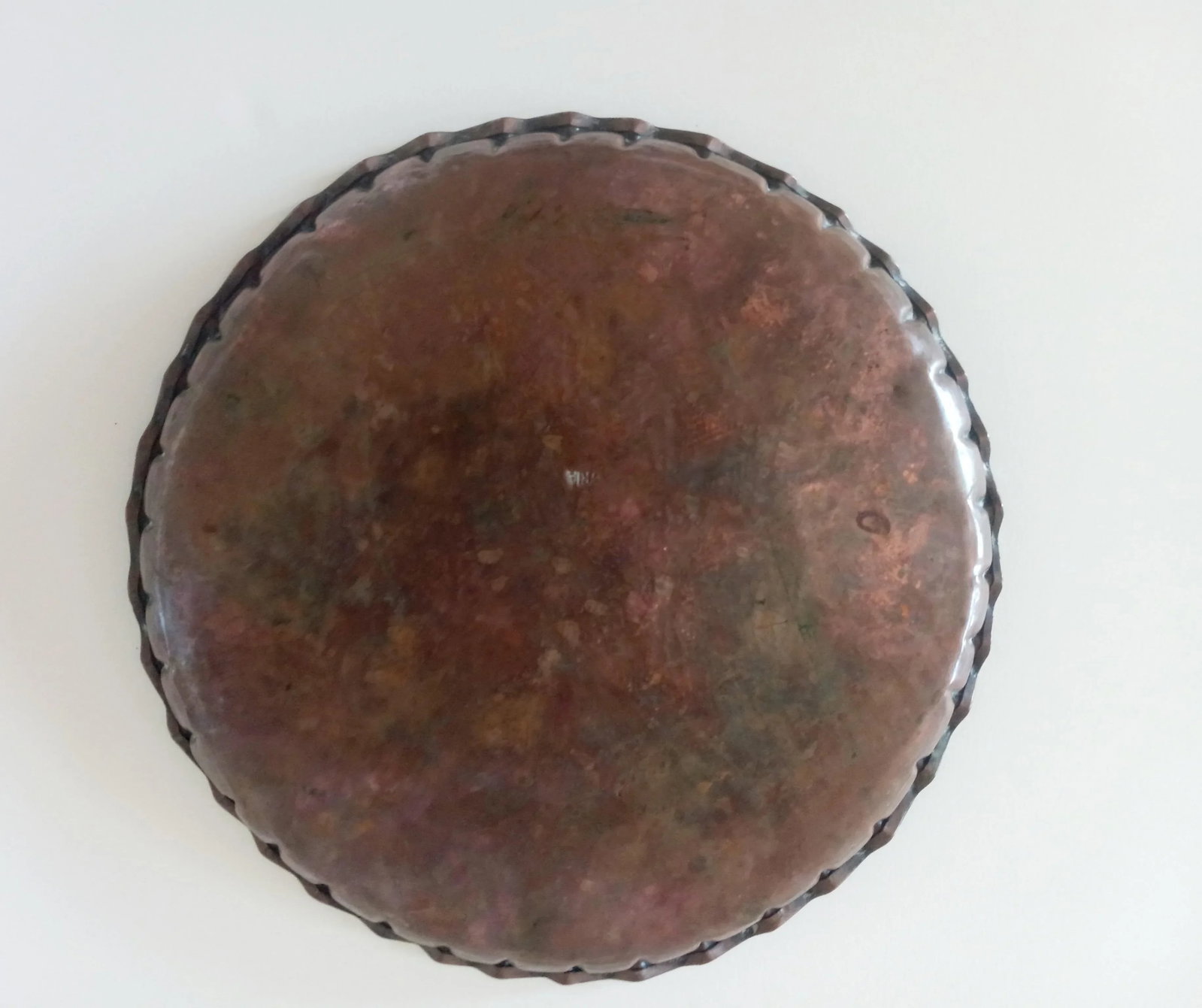 Mid-Century Handmade Copper Tray - 5