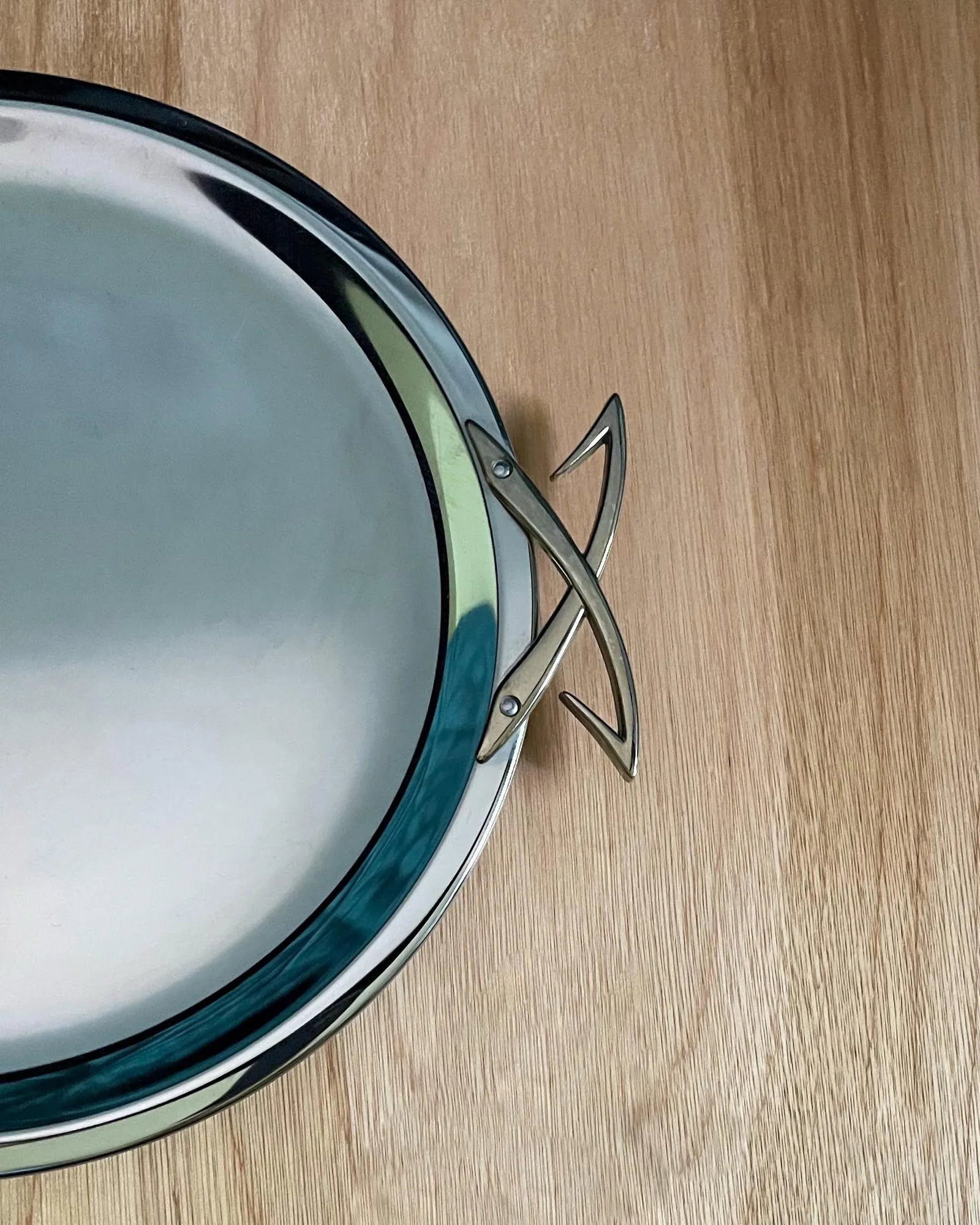 Mid 20th Century Kromex Chrome Serving Tray - 3