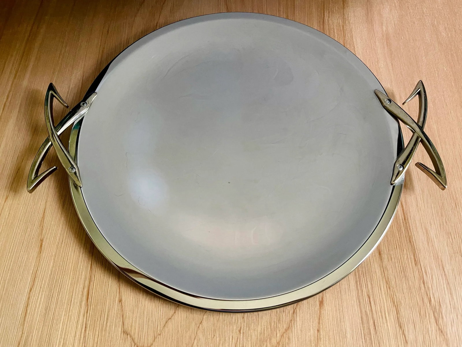 Mid 20th Century Kromex Chrome Serving Tray - 4