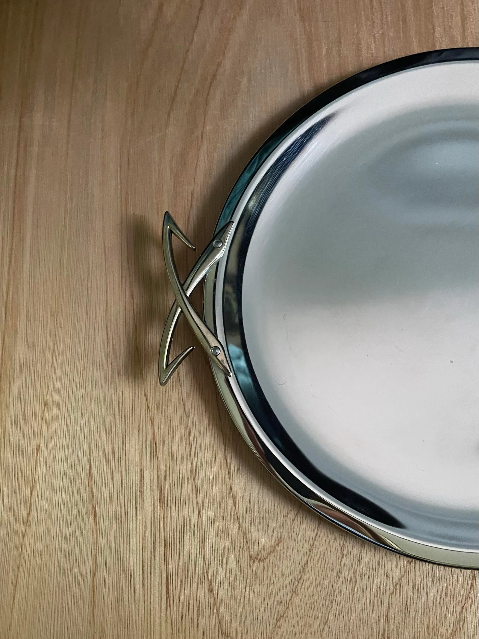 Mid 20th Century Kromex Chrome Serving Tray - 5