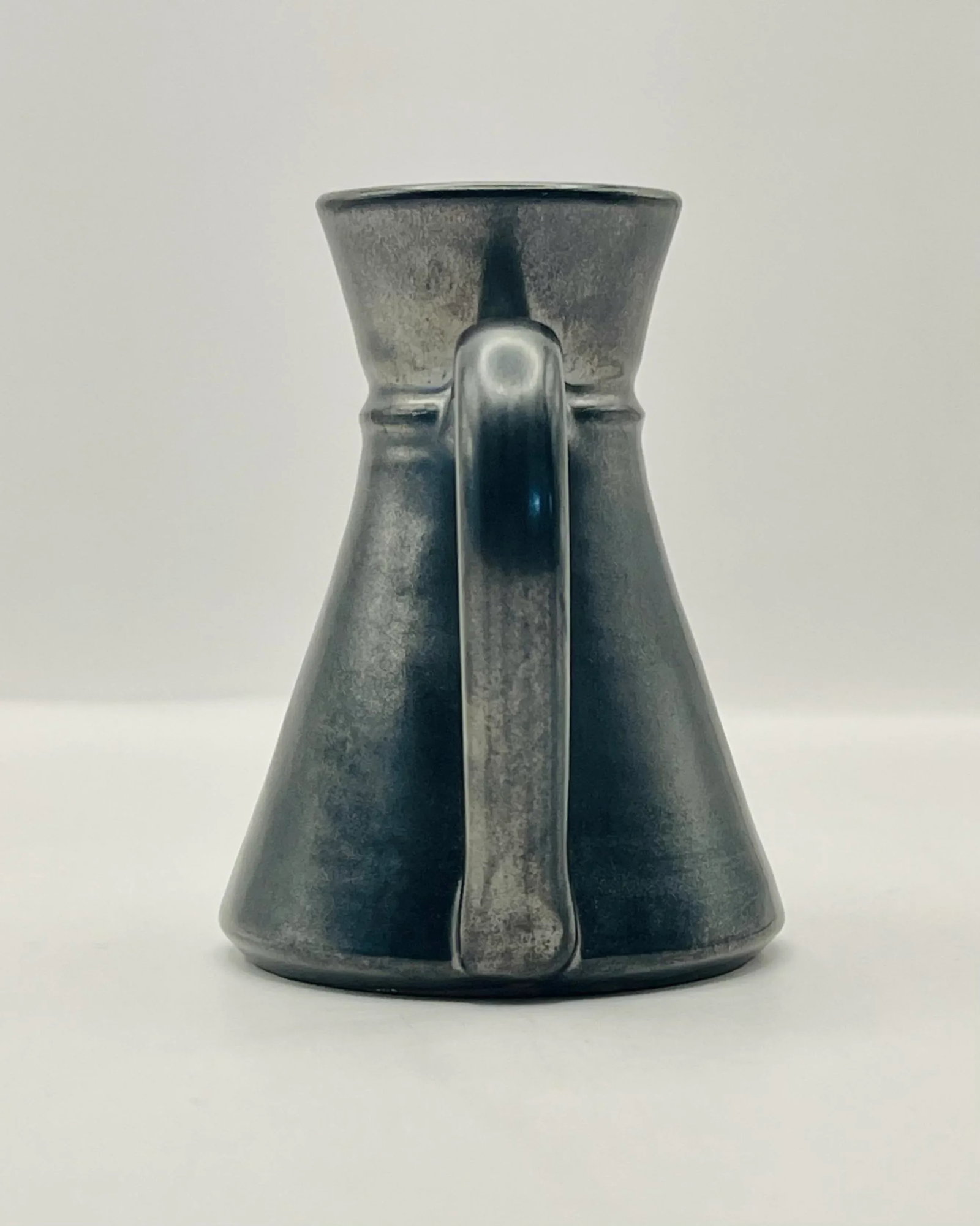 Mid 20th Century Prinknash Grey Cream and Sugar Set - 7
