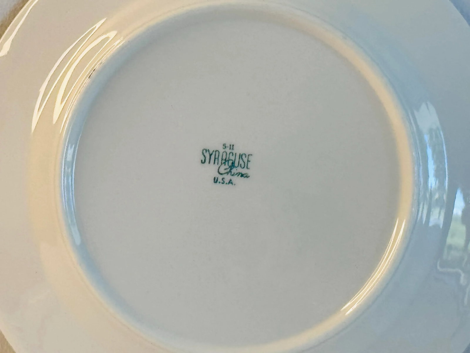 Vintage 1960s Syracuse China Floral & Parrot Restaurant Ware Plates, Set of 4 - 9