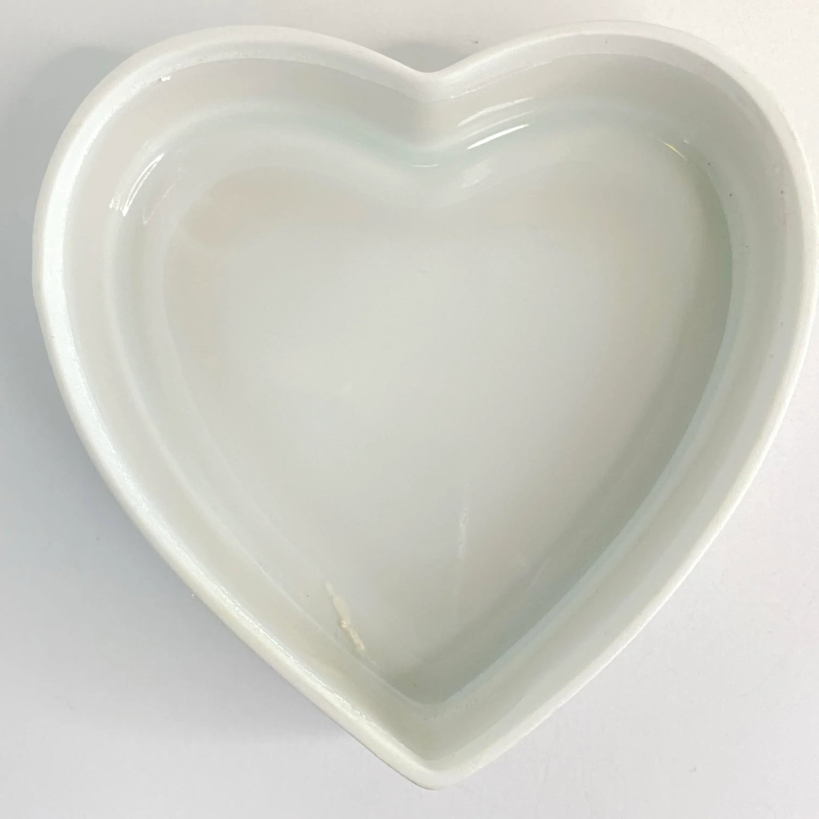 Vintage Gerold Porzellan Heart Shaped Trinket Box With Pink Flowers From West Germany - 6