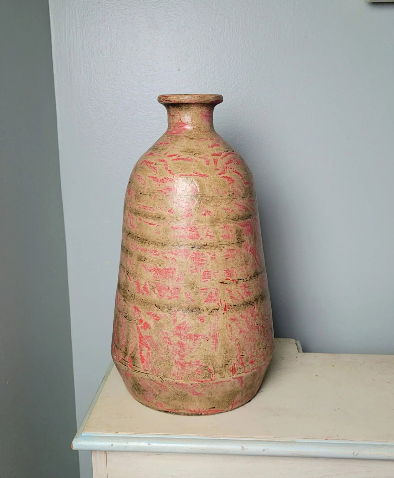 Vintage Mexican Pottery Jug - 4