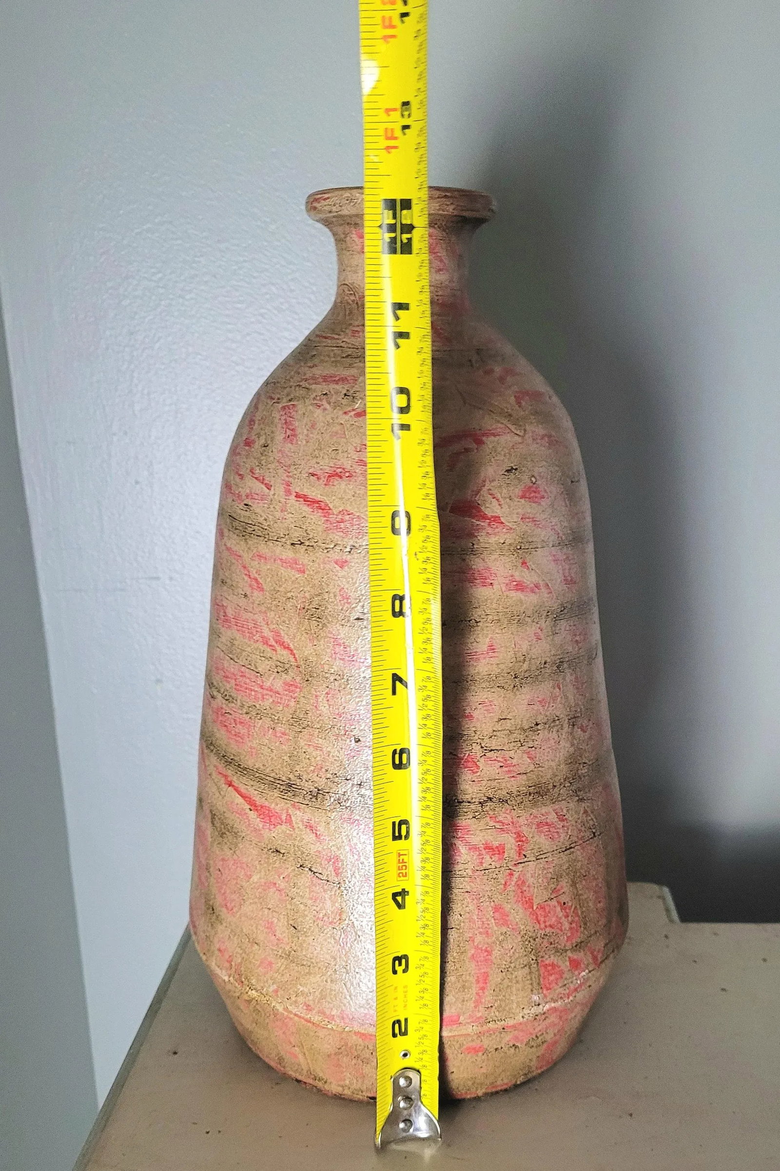 Vintage Mexican Pottery Jug - 8