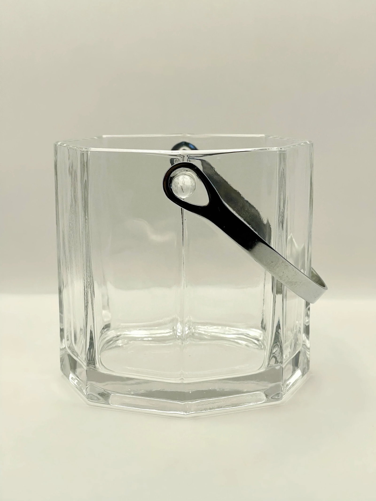 1960s French Crystal Ice Bucket - 4