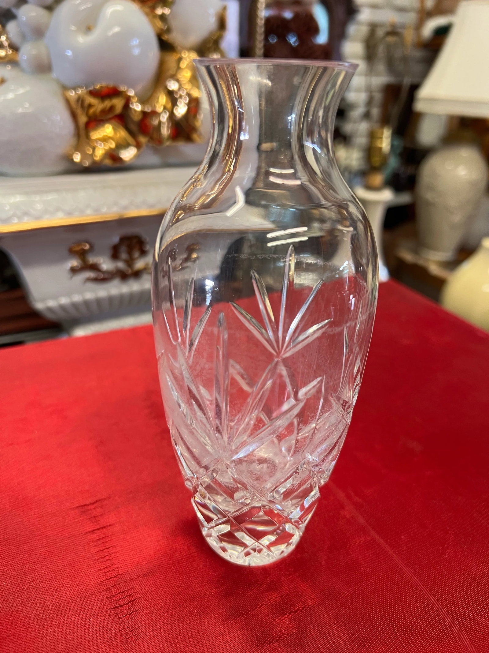Vintage Crystal Lennox Bud Vase - 5