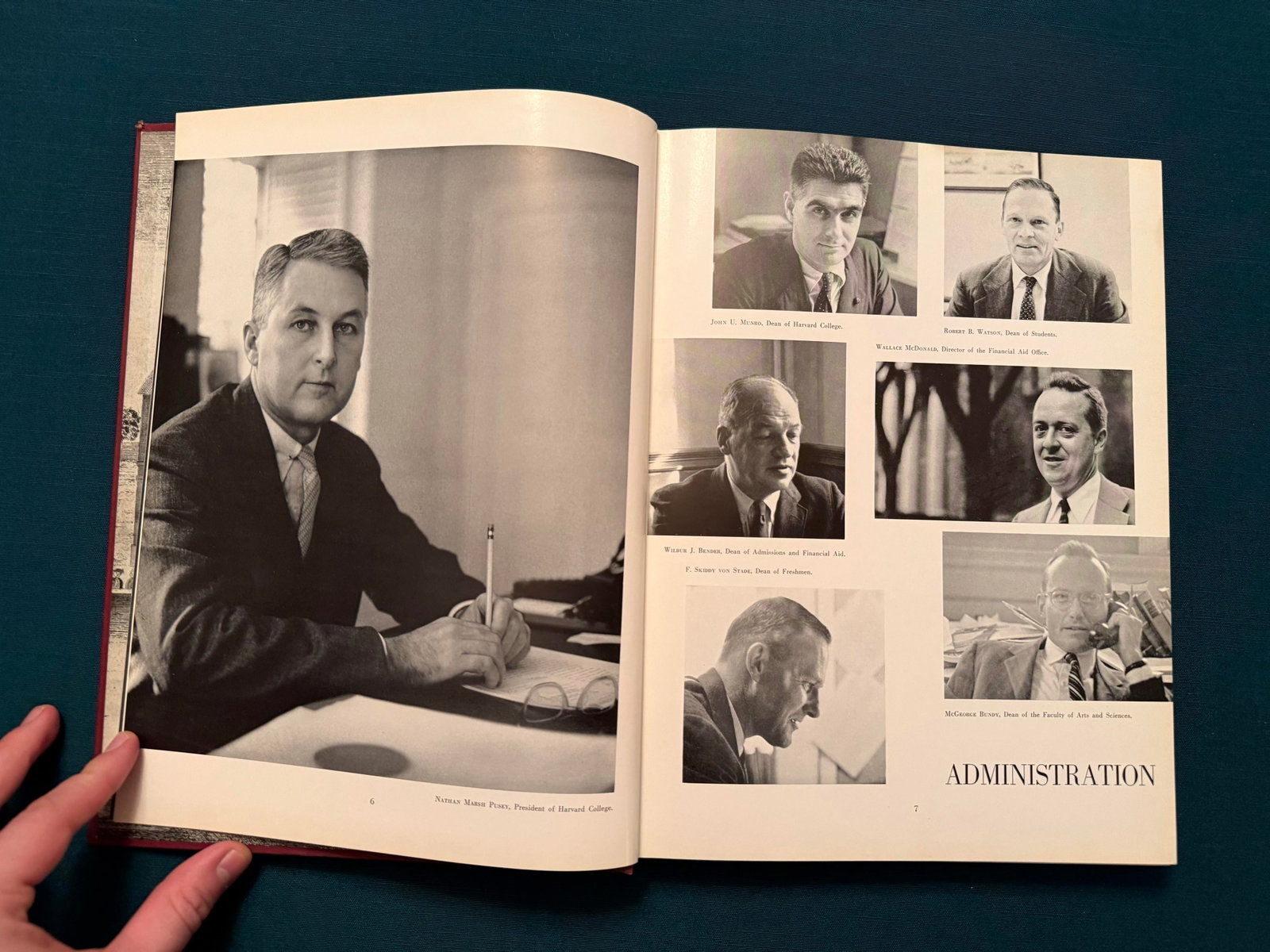 Vintage 1960 Harvard College Yearbook - 11