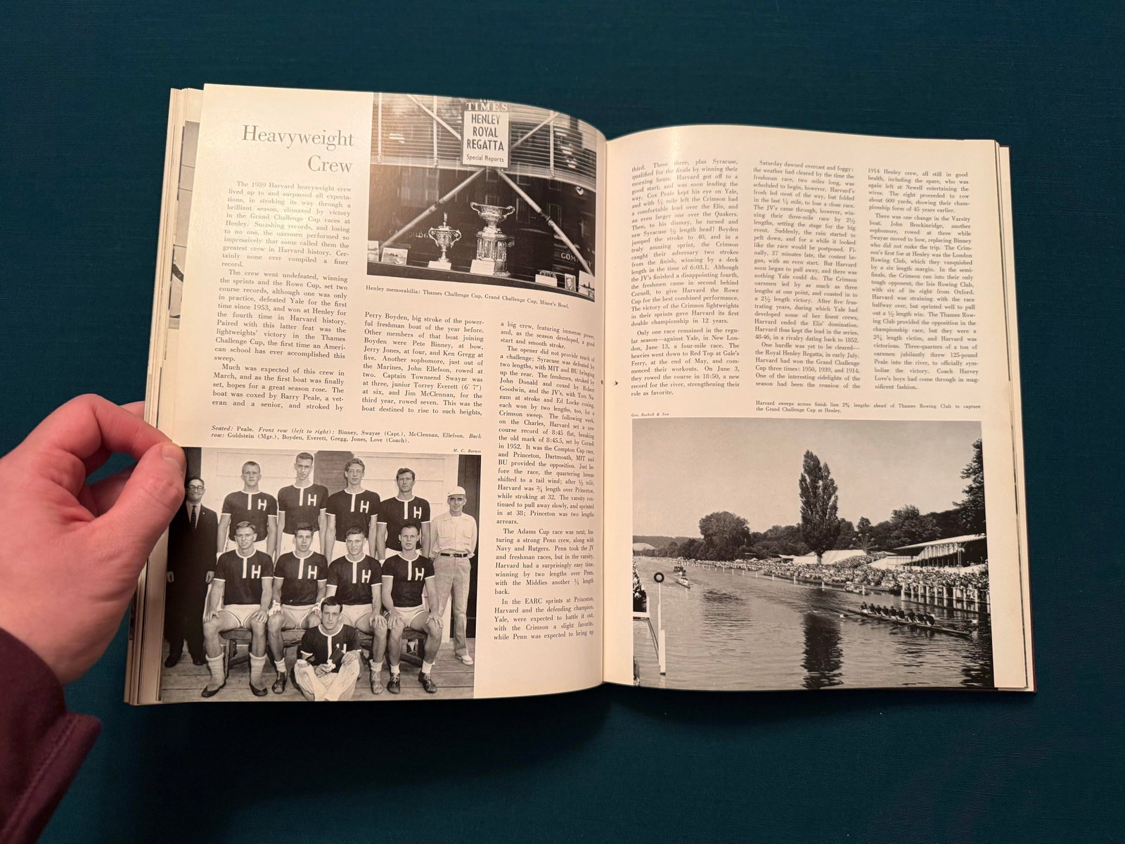 Vintage 1960 Harvard College Yearbook - 12