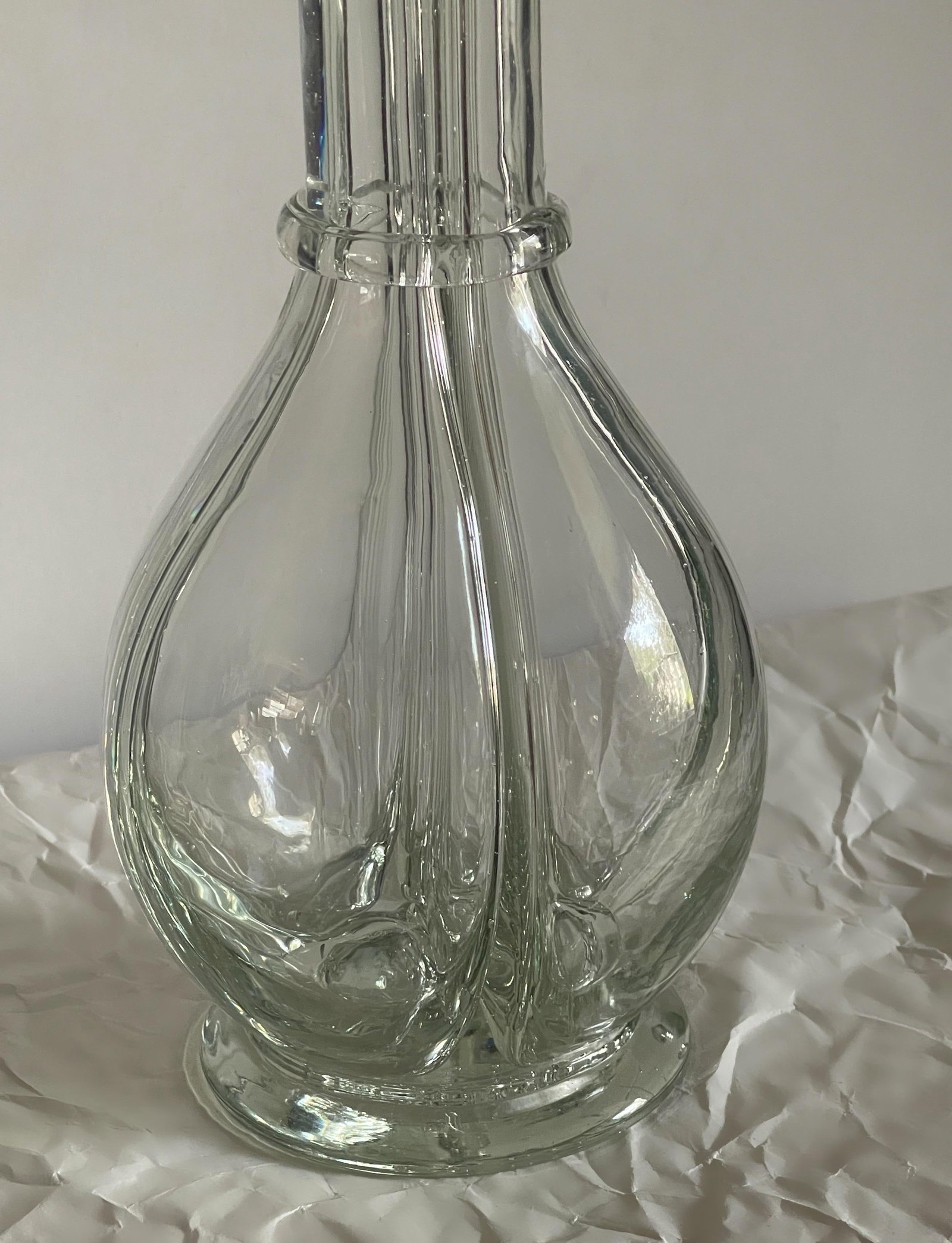Vintage Four Chambered Glass Decanter - 5