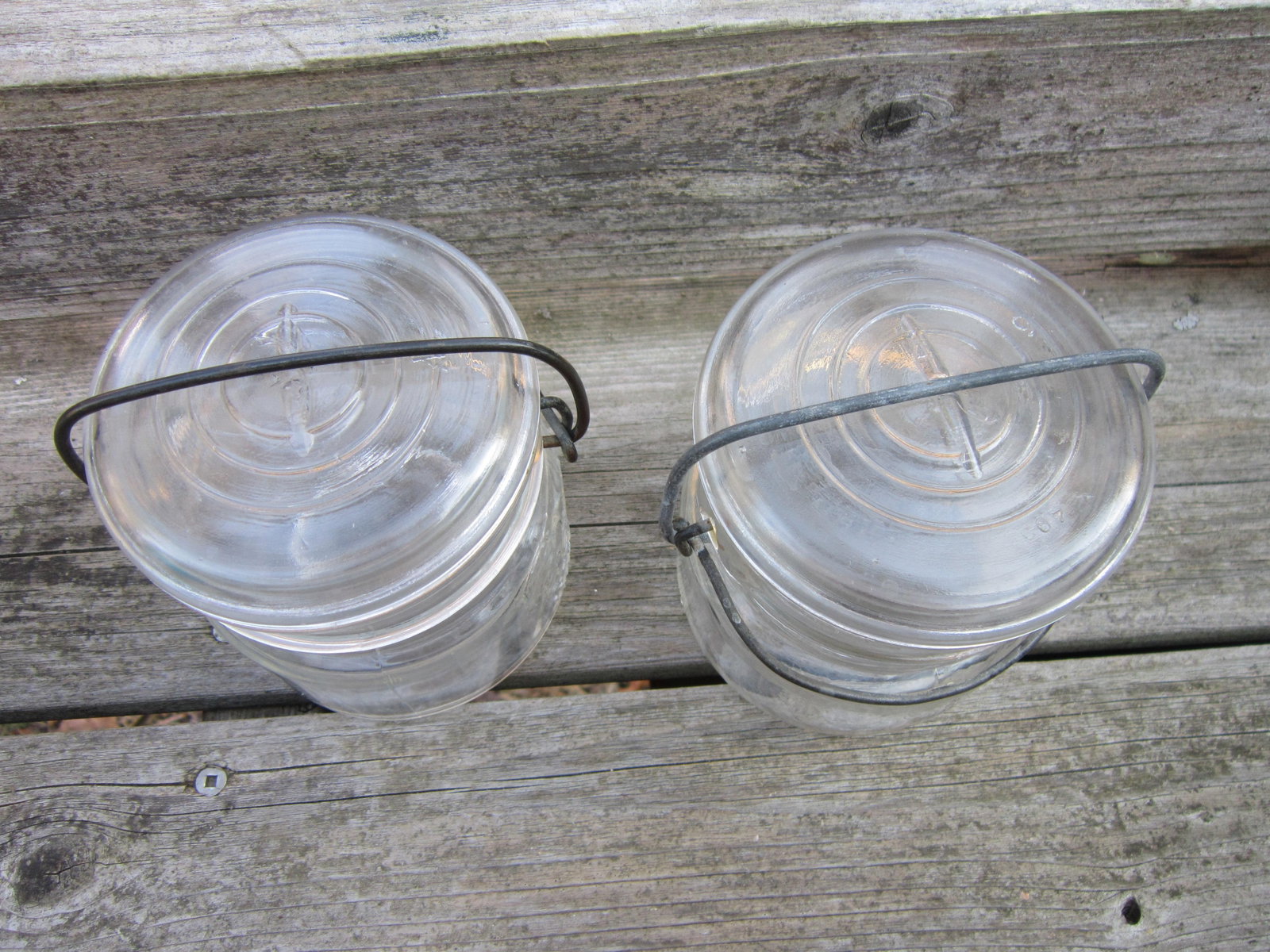 Ball Eclipse Wide Mouth Bail Jar- Lot of 2 Vintage With Lids 1930s-1960s - 8