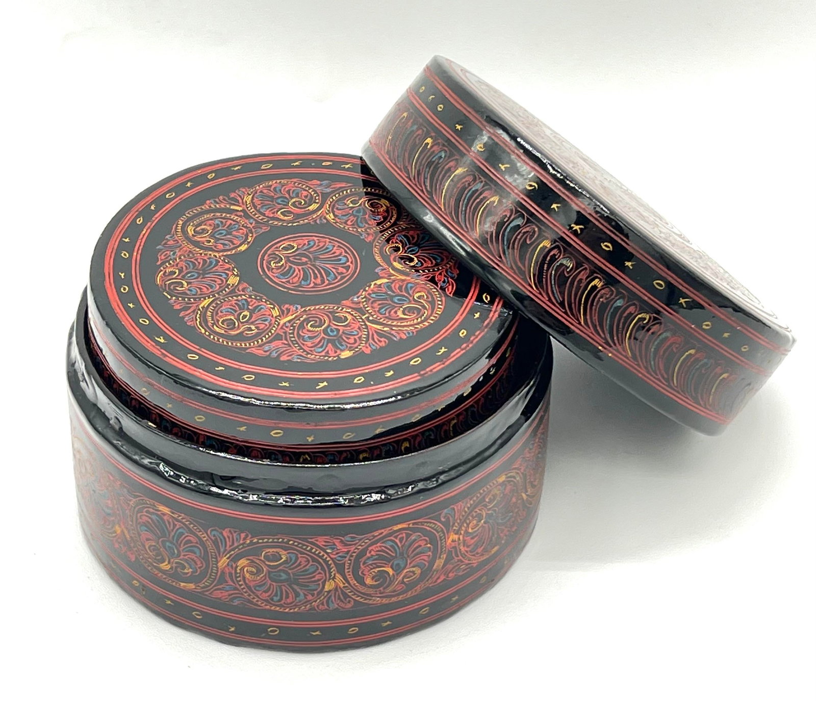 19th Century Persian Lacquered Boxes - 3