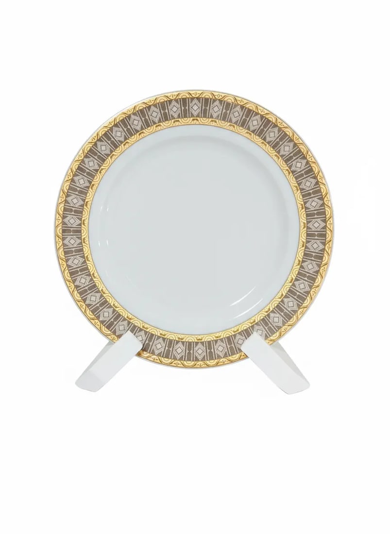 Late 20th Century Formalities by Baum Bros Fine Bohemian Porcelain "Samantha" Dessert Plate - 2