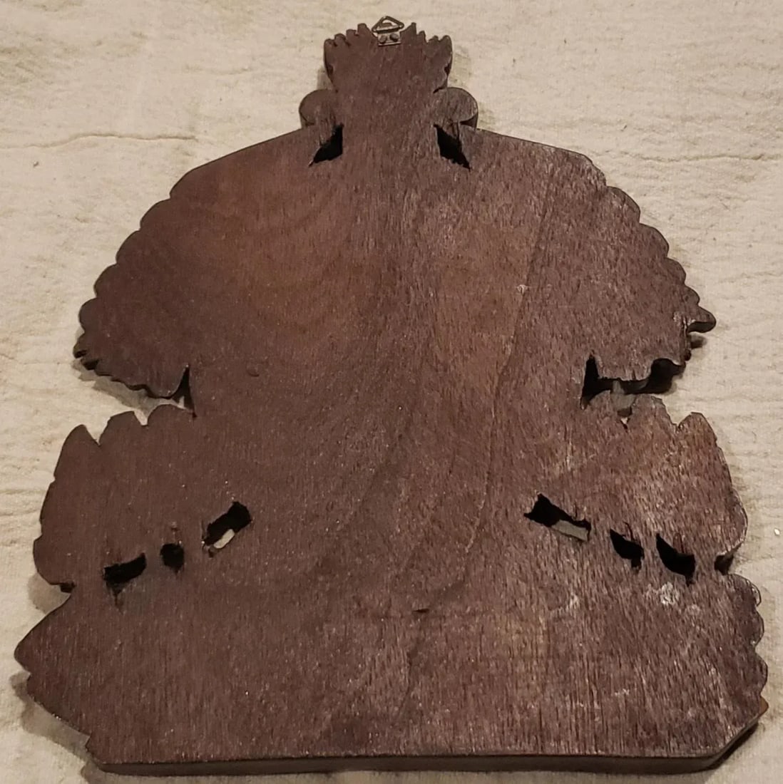 Vintage Handcarved Coat of Arrms of Honduras Wall Object - 4