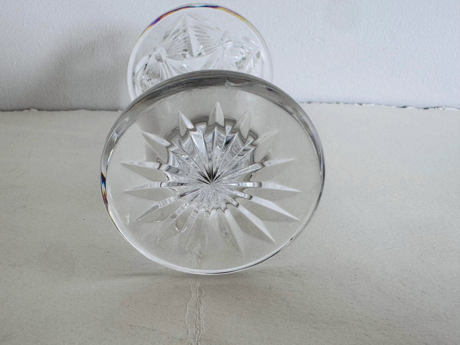Waterford Crystal Vase With Butterflys - 3