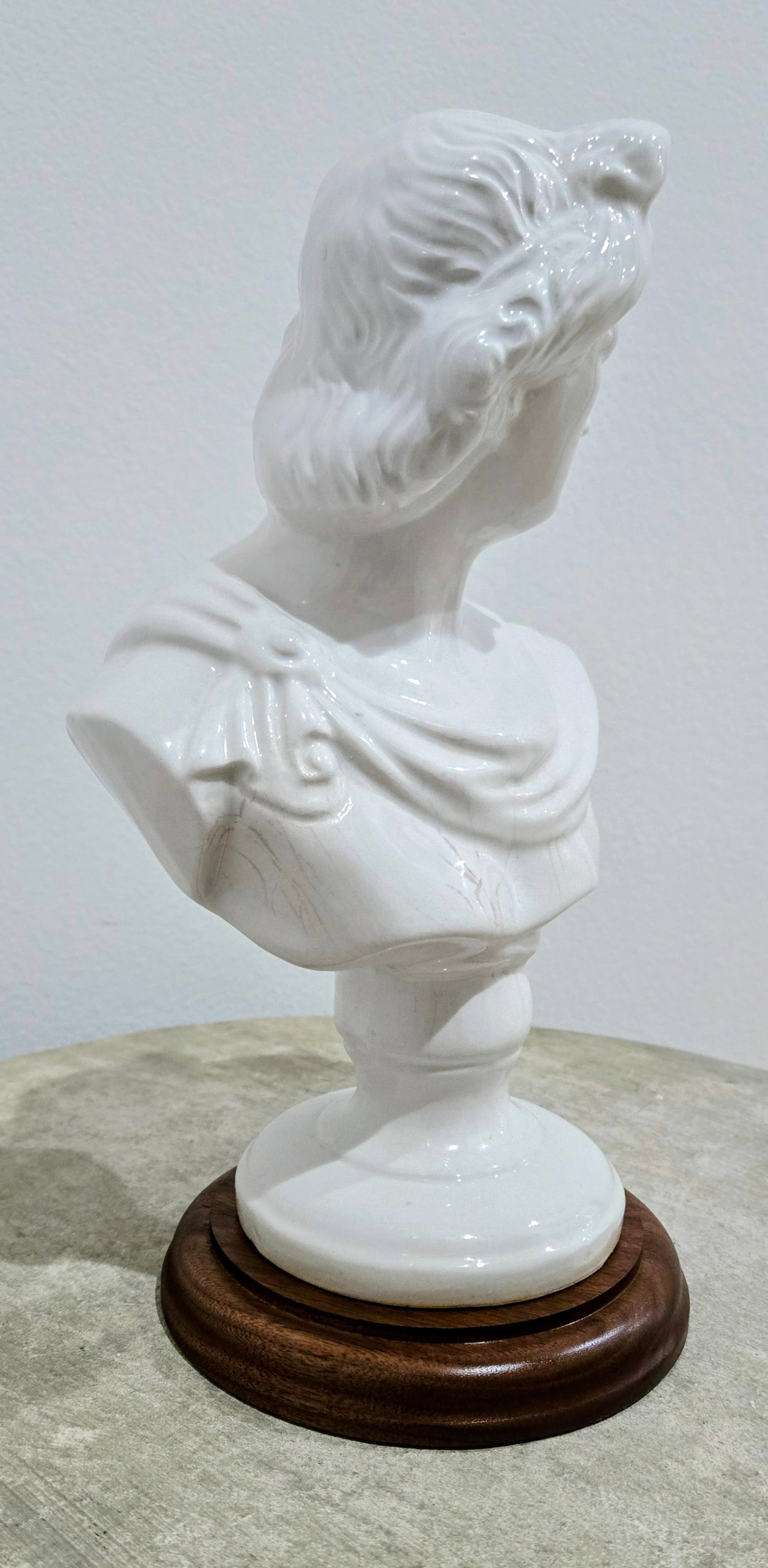 Italian Casa Cameri Marcialla Red Wine Lady Bust Decanter - Fort Worth Import - 4
