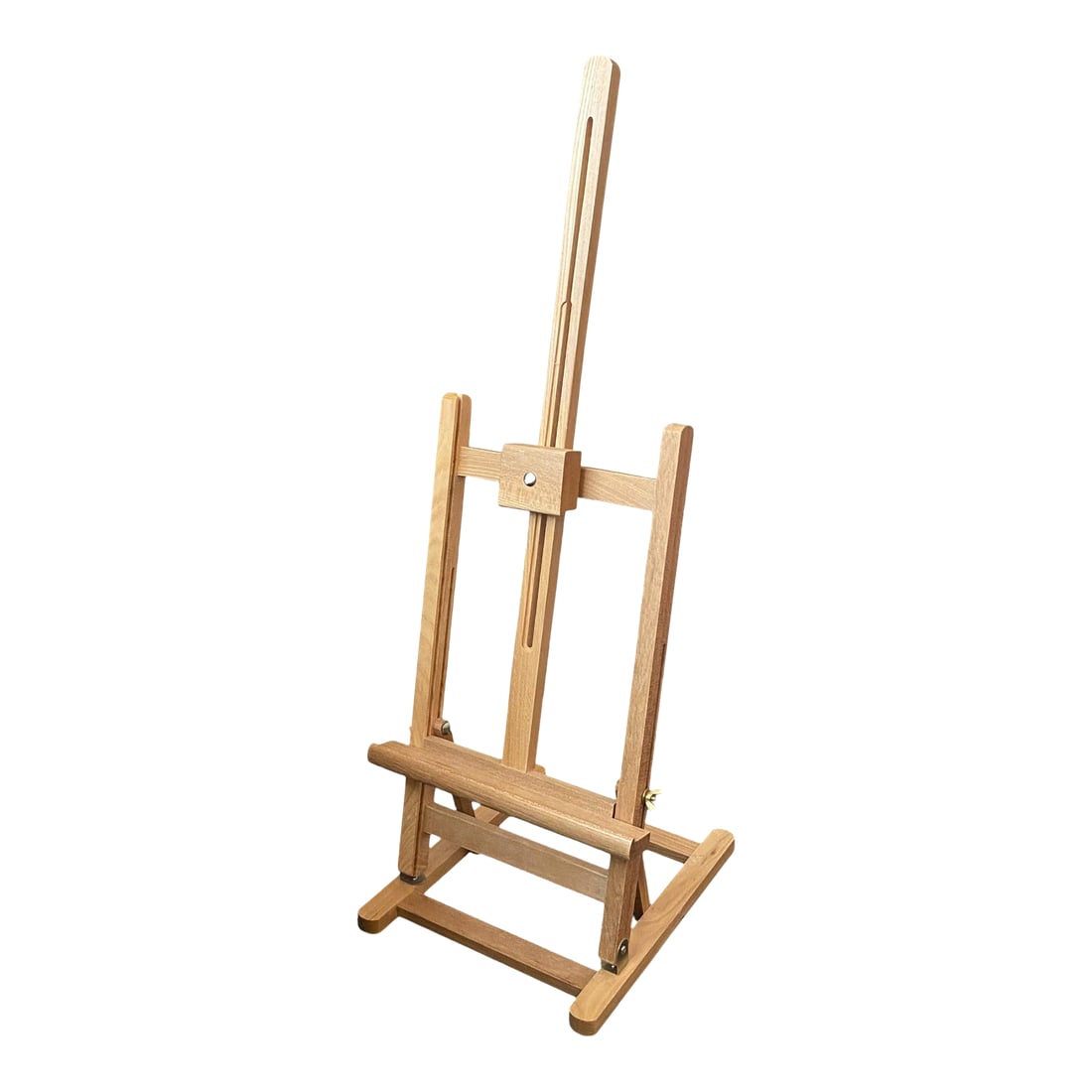 Tabletop Deluxe Studio Easel, Italian Craftsmanship Beechwood, H Frame: Experience the elegance of Italian craftsmanship with the Tabletop Deluxe Studio Easel, expertly crafted from premium beechwood. This H-frame easel offers exceptional stability and versatility,