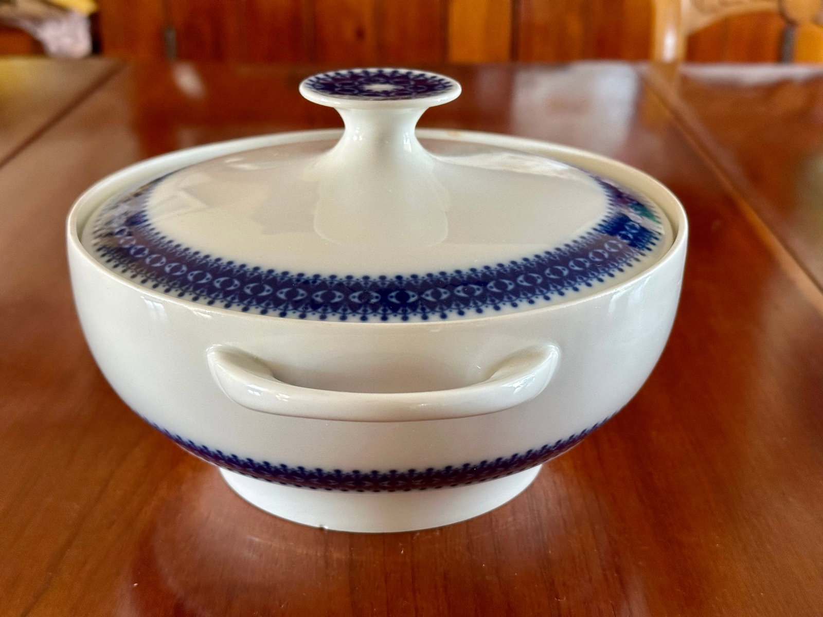 1960's McM, Lisette by Thomas, Germany, Round Covered Vegetable Dish, Terrine - 4