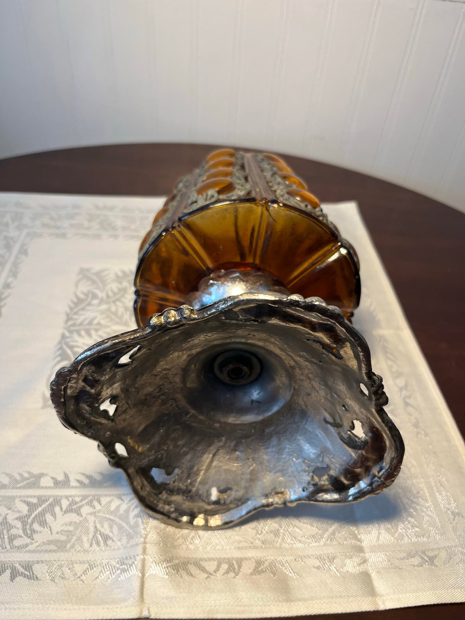 Vintage Mid Century Modern Brutalist Candle Holder - 4
