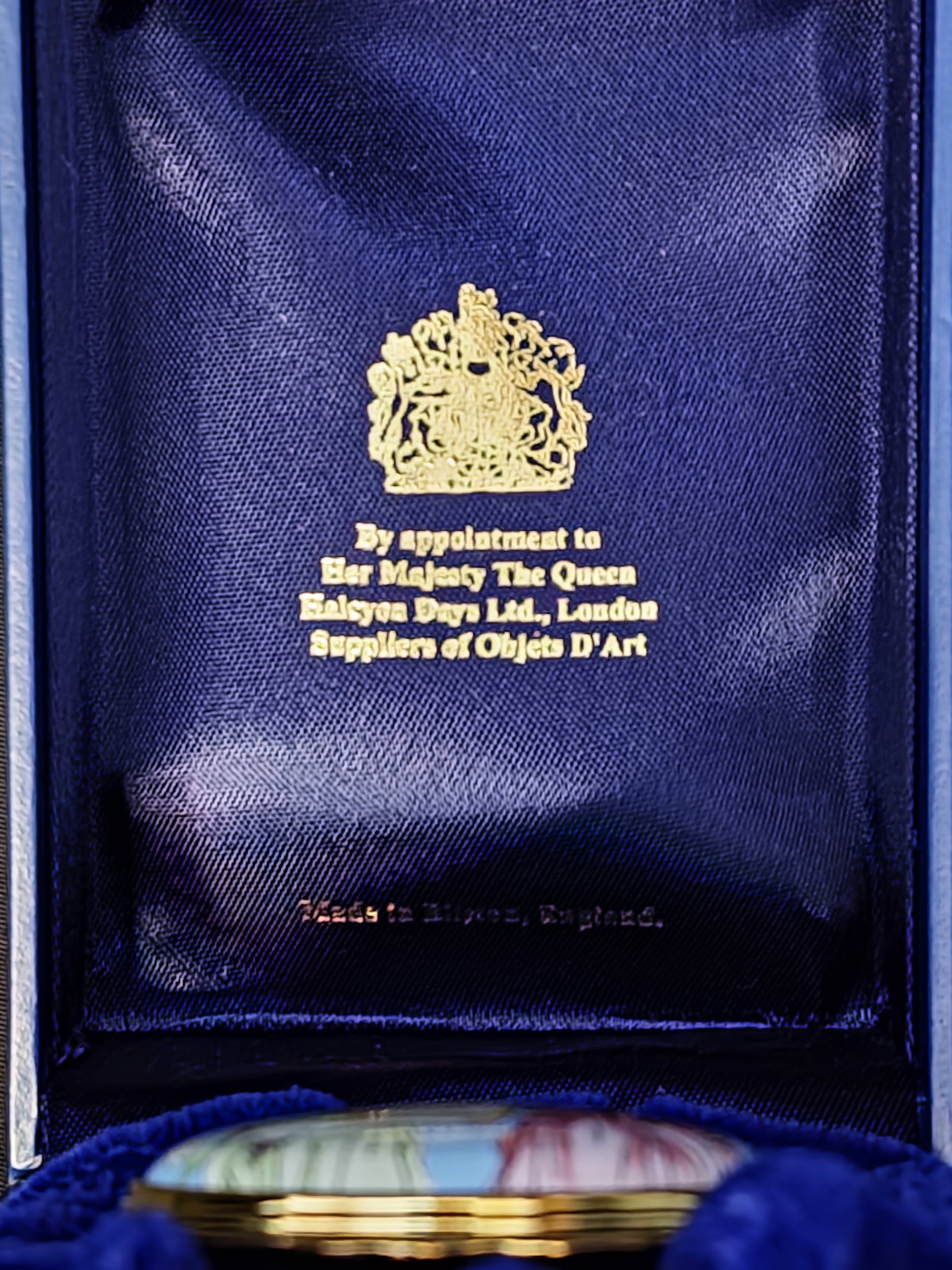 Halcyon Days Trinket Pill Box 2000 the Golden Rule - 6