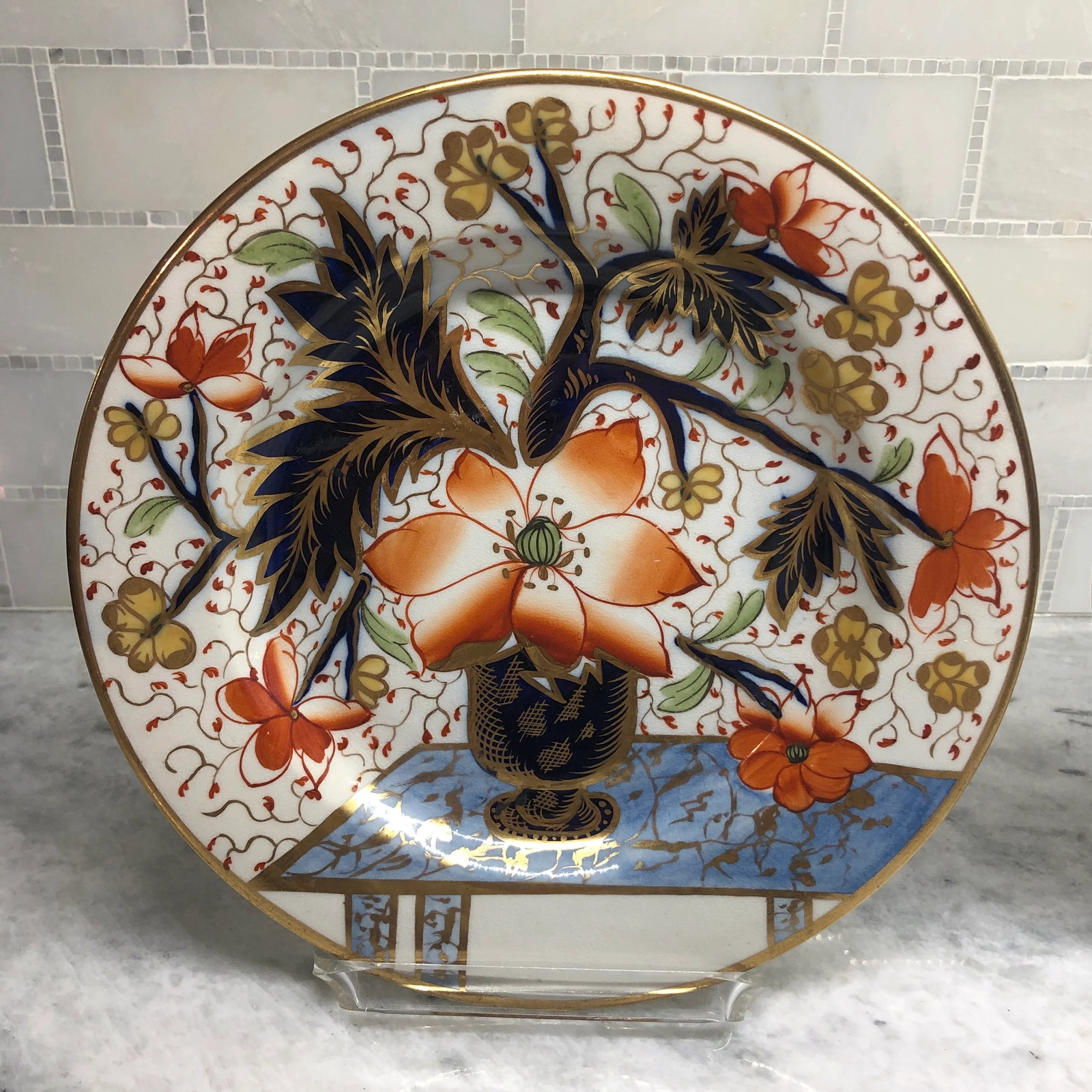 Antique Davenport Porcelain Plates- a Pair - 2