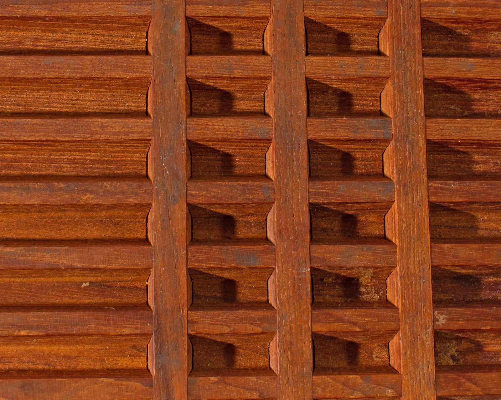 Jens Quistgaard Dansk Teak Lattice Trivet - 7