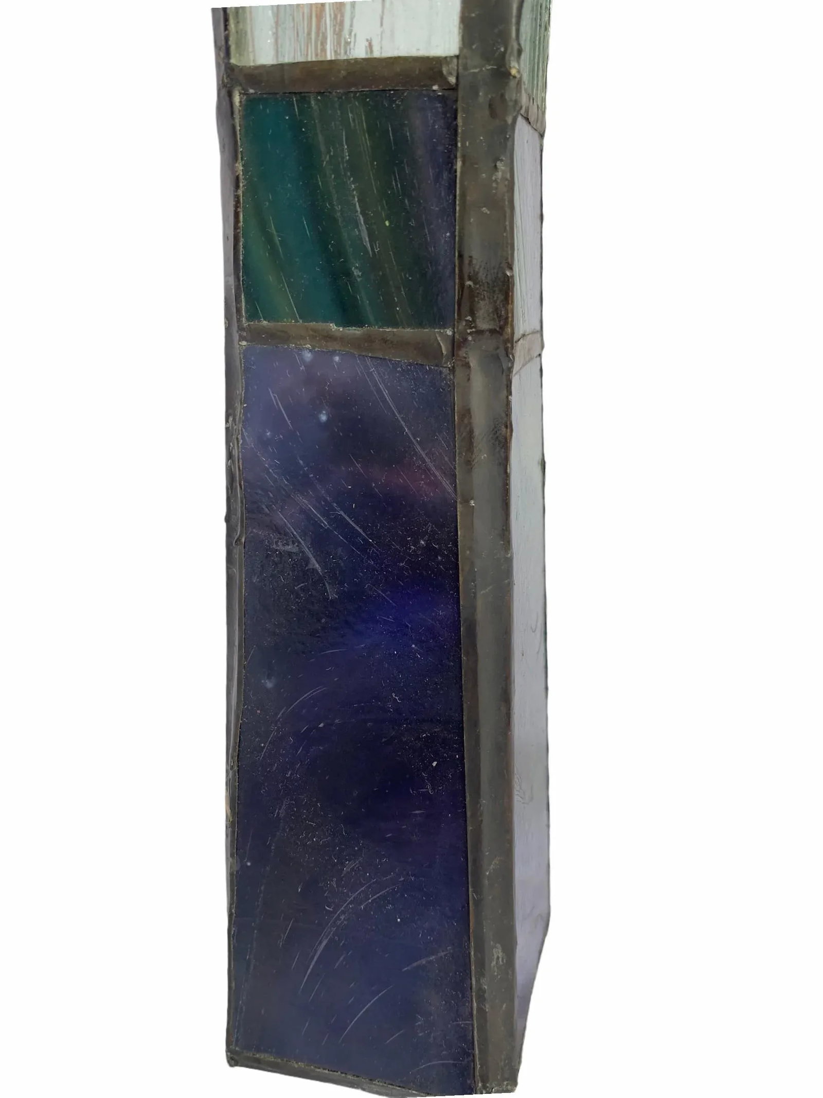 Early 20th Century Arts and Crafts Stained Glass Vase - 3