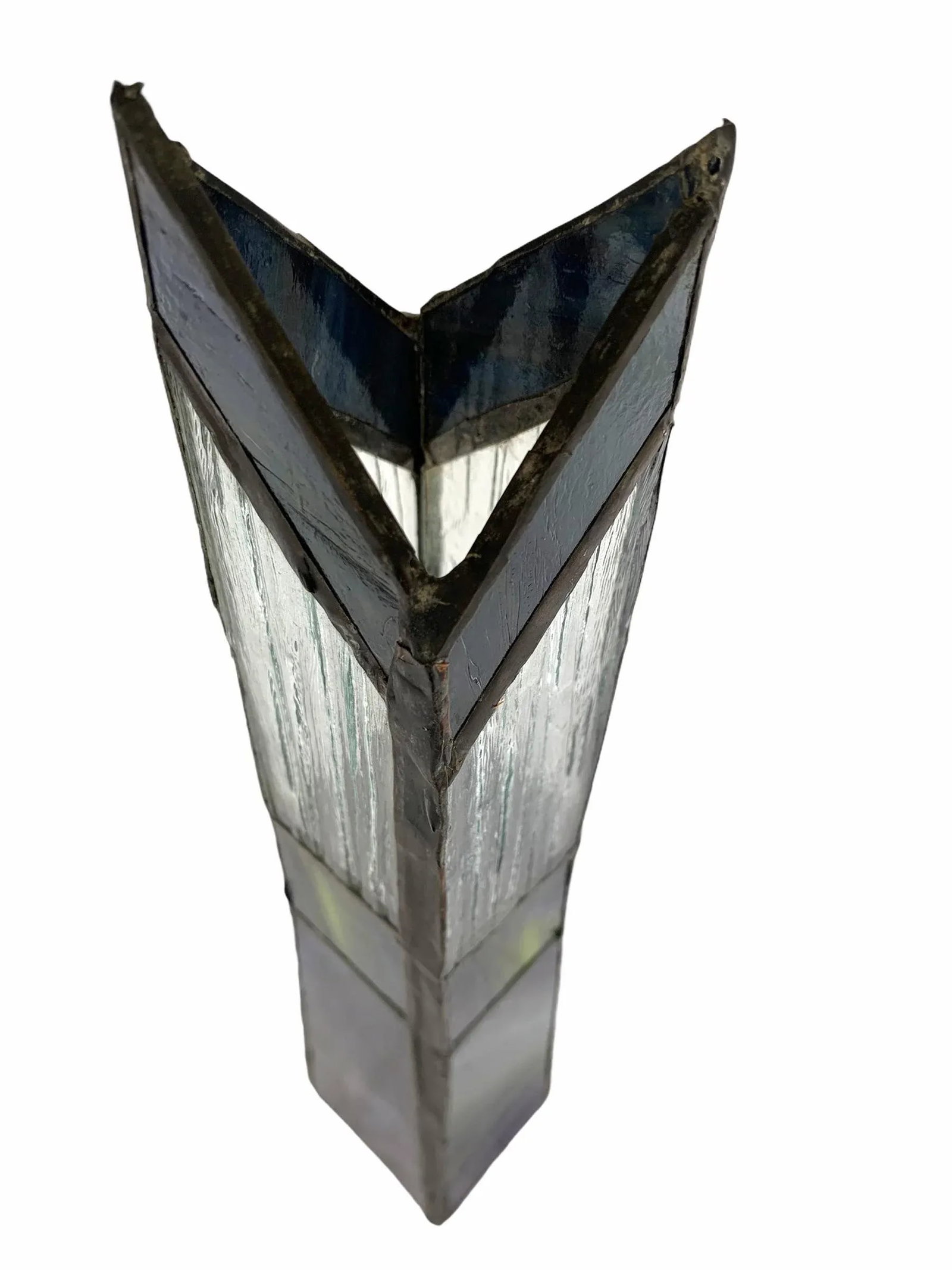 Early 20th Century Arts and Crafts Stained Glass Vase - 6