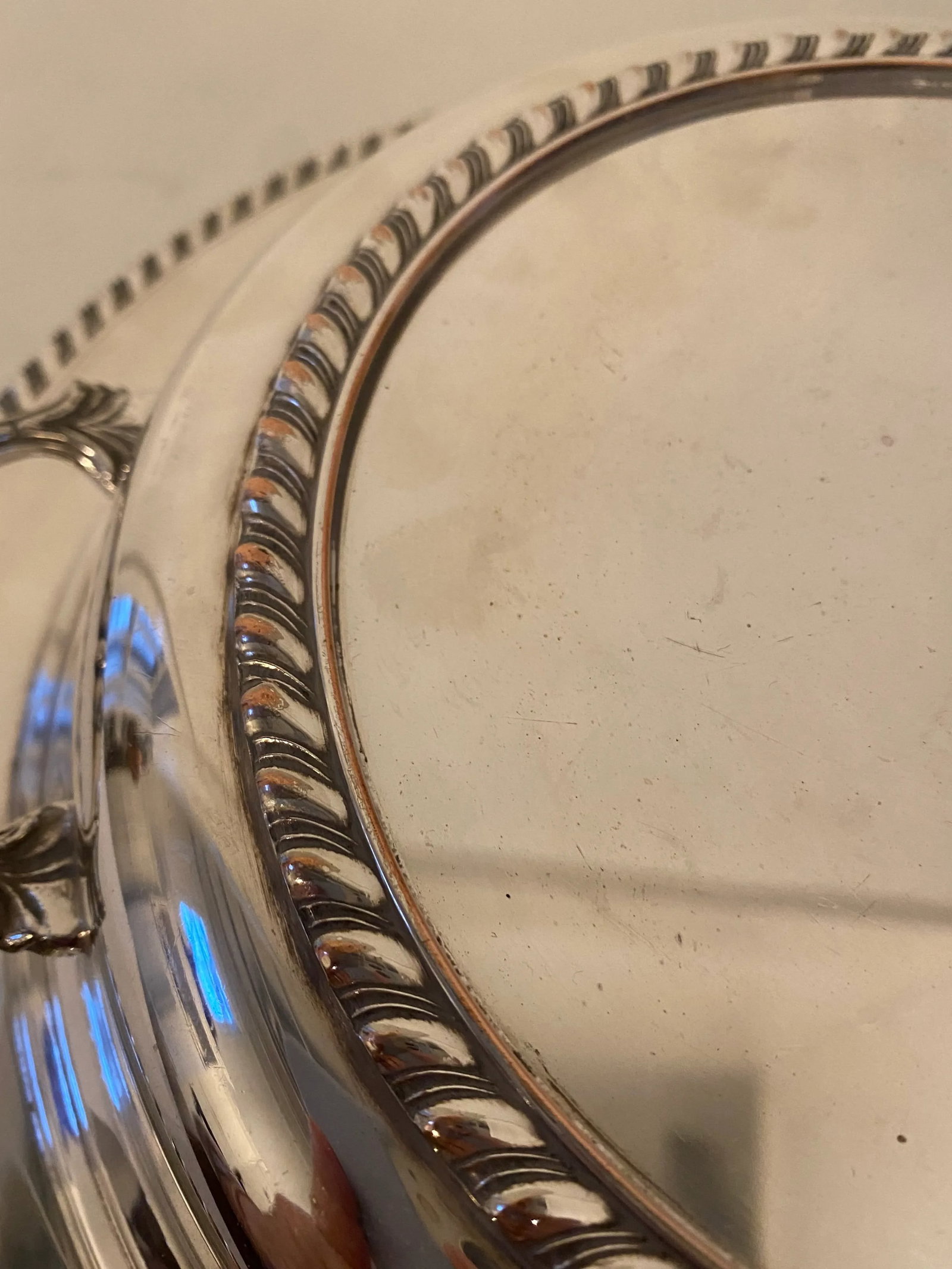 Vintage Large Silverplate Covered Entree Dish - 9