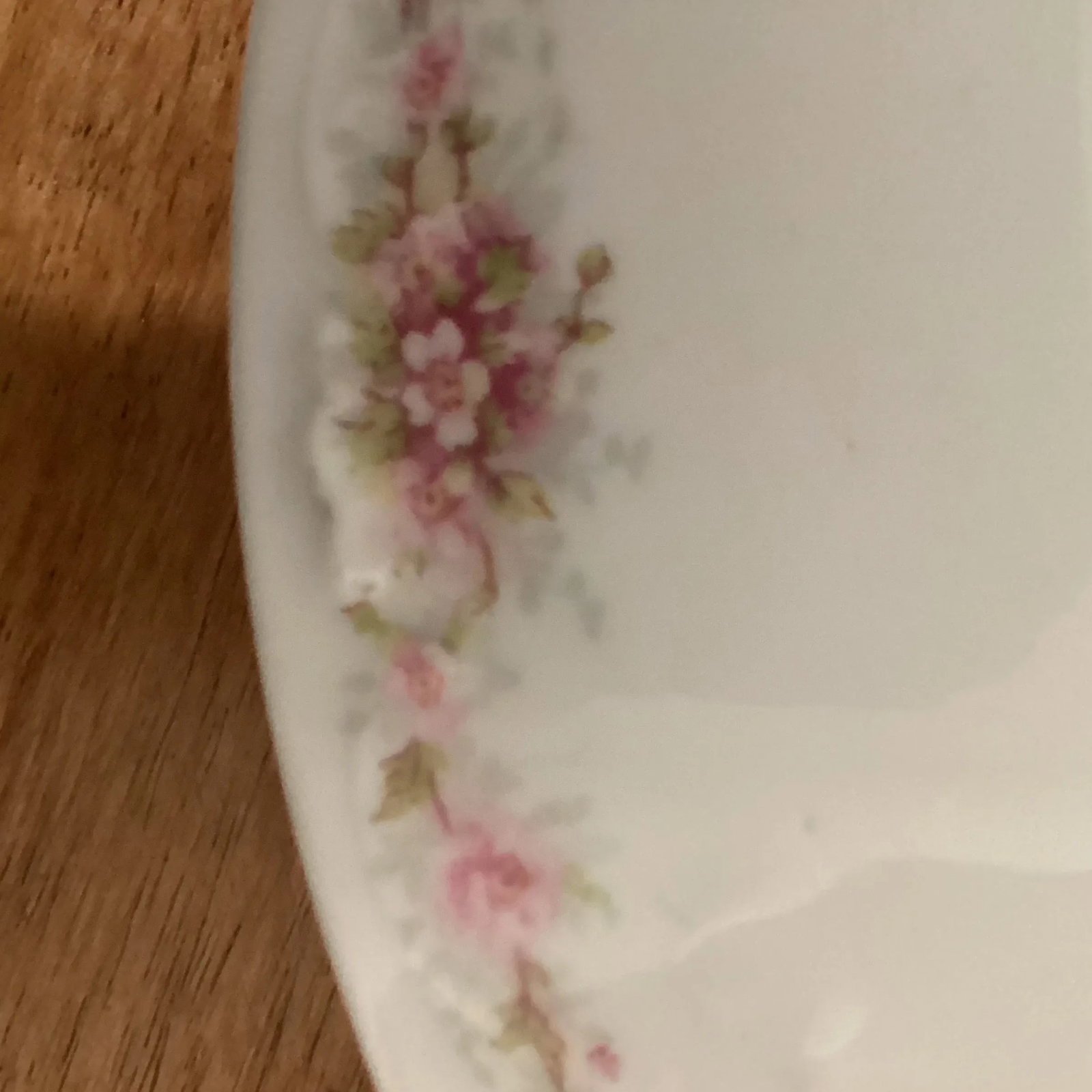 Antique Htf Theodore Haviland Limoges France Covered Serving Dish with Gold Accents - 9