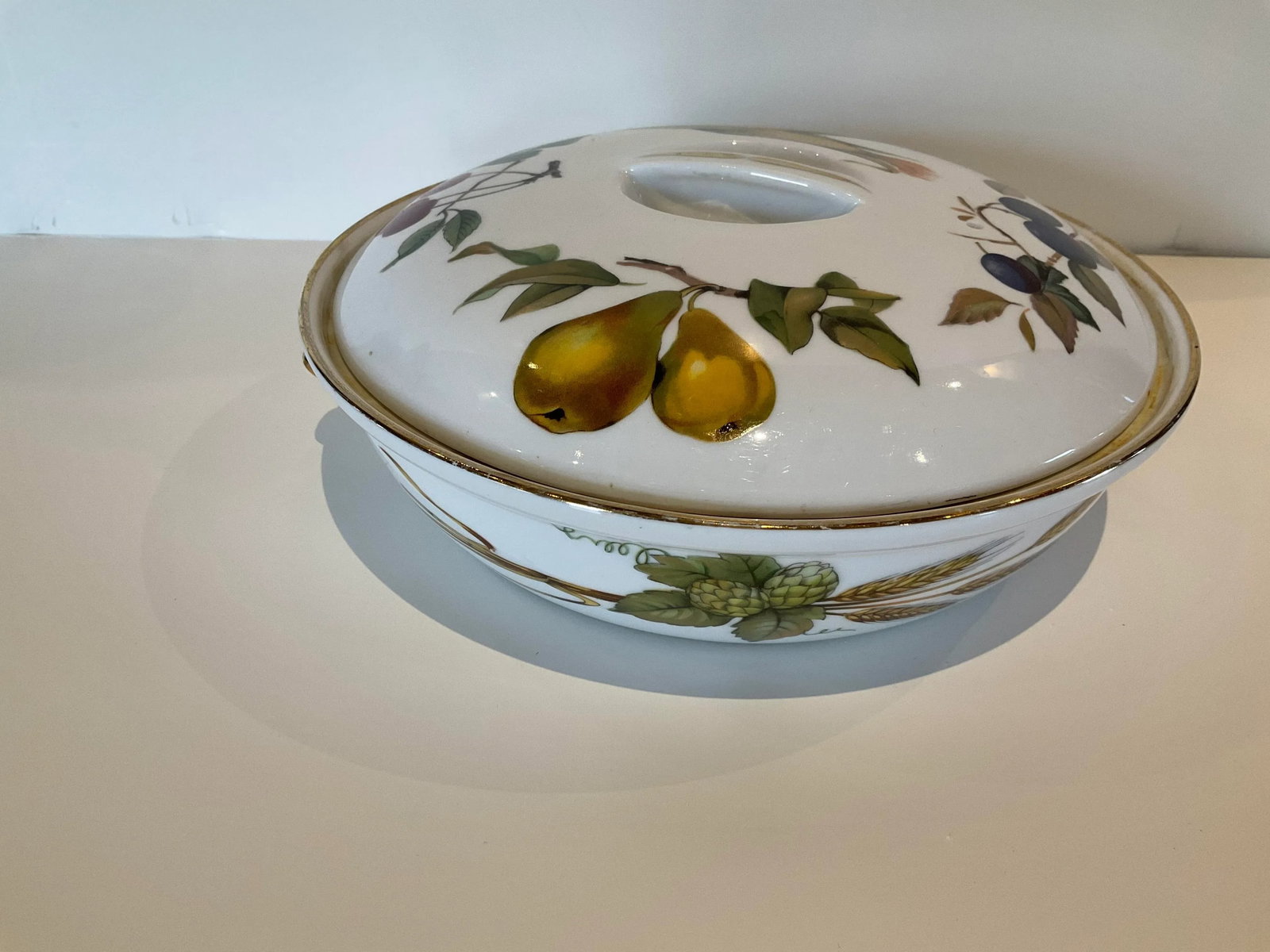 1960s Royal Worcester Evesham Lidded Casserole - 5