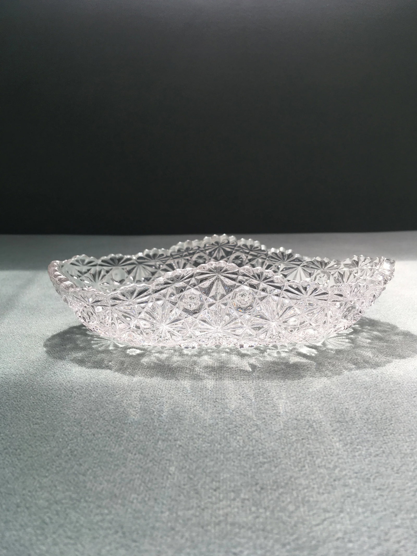 Early 20th Century Daisy Button Pattern Trinket Dish - 10