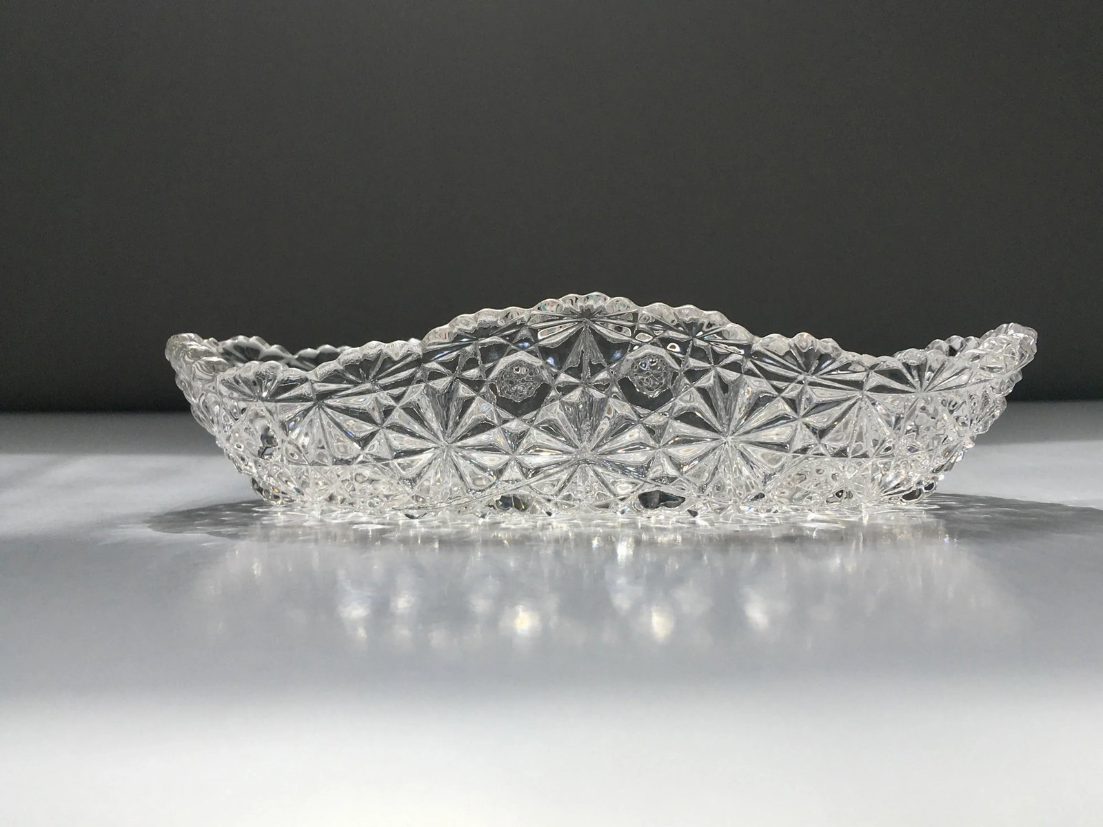 Early 20th Century Daisy Button Pattern Trinket Dish - 13