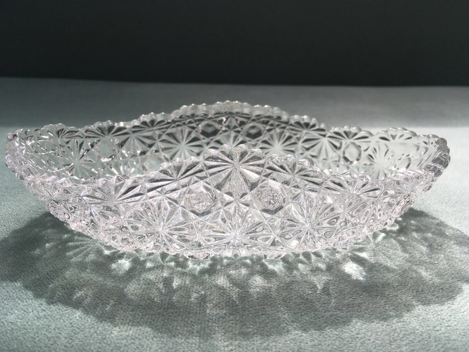 Early 20th Century Daisy Button Pattern Trinket Dish - 5