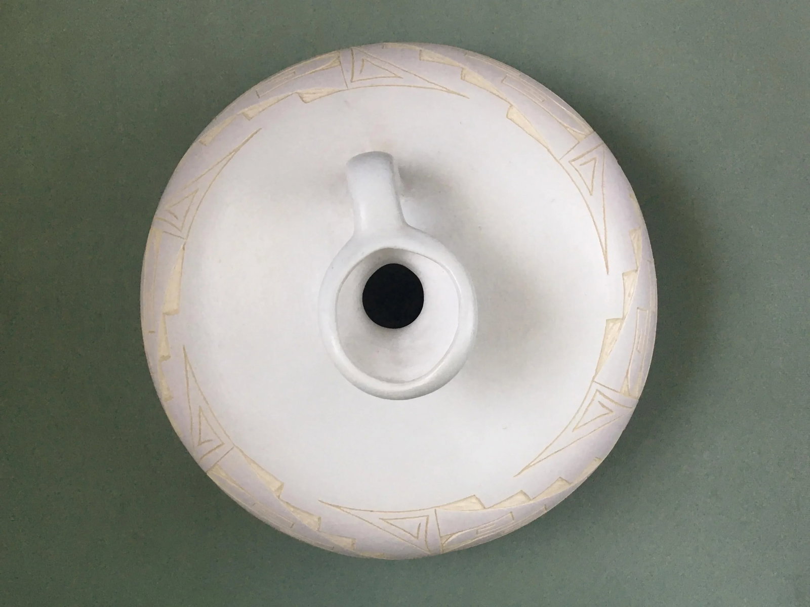 1980's Southwestern Pastel Decorative Jug - 8