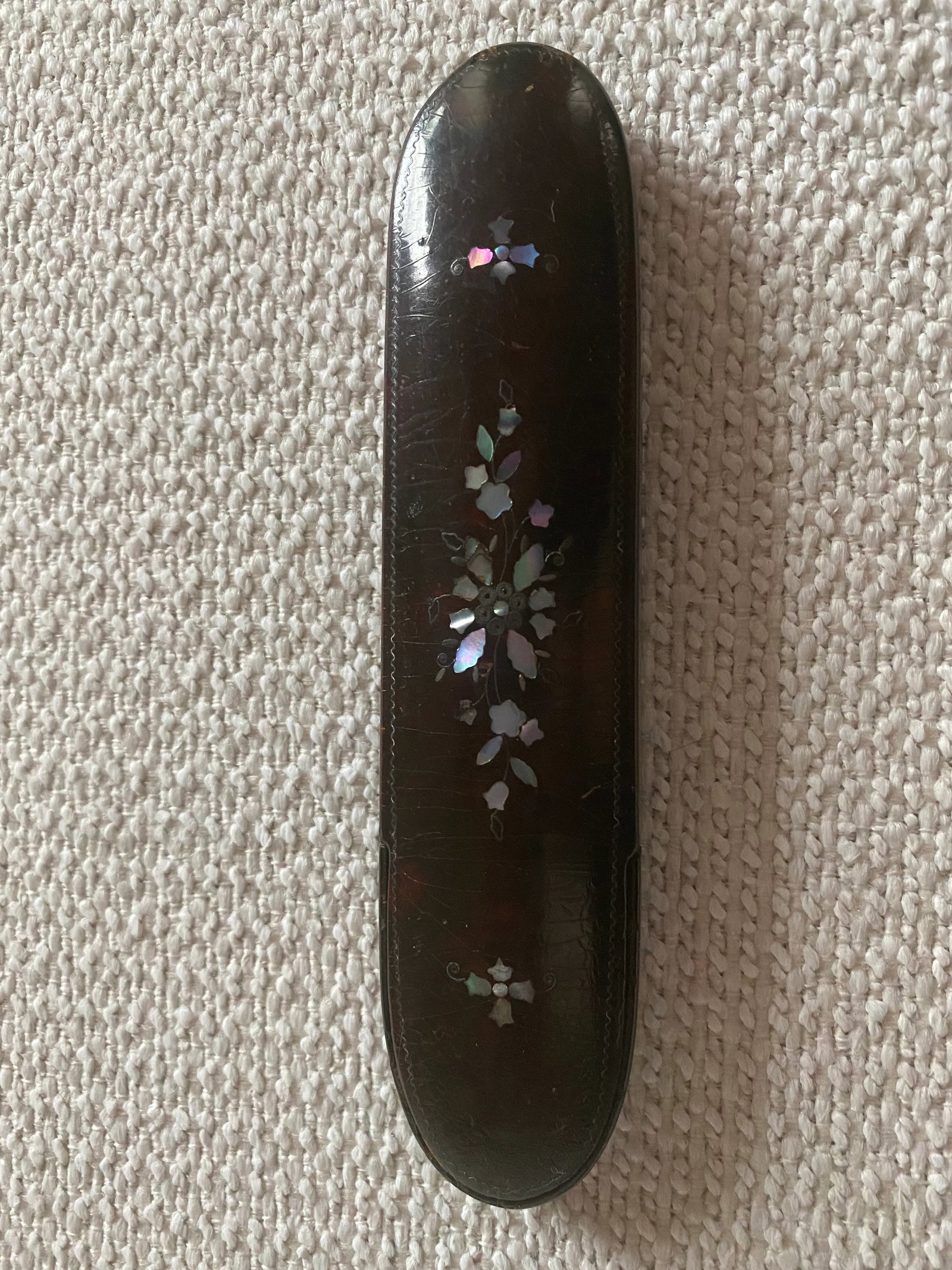 Victorian Papier-Mache Eyeglass Case - 3