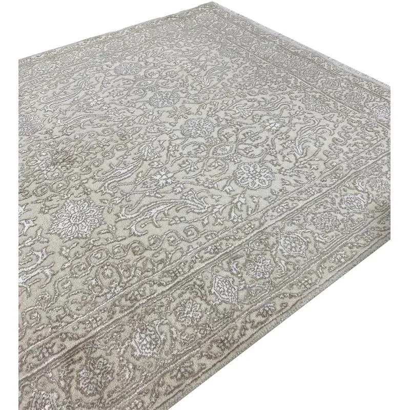 2010s Handwoven Persian Tabriz Style Area Rug 4'1'' X 6'3'' - 6