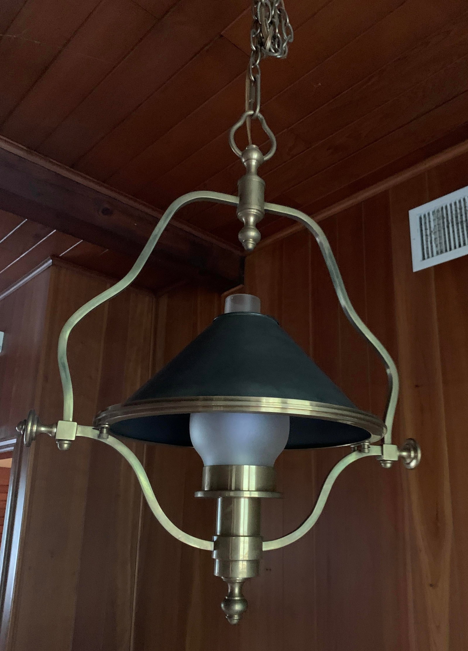 Solid Brass Train Station Pendant Lamp - 2