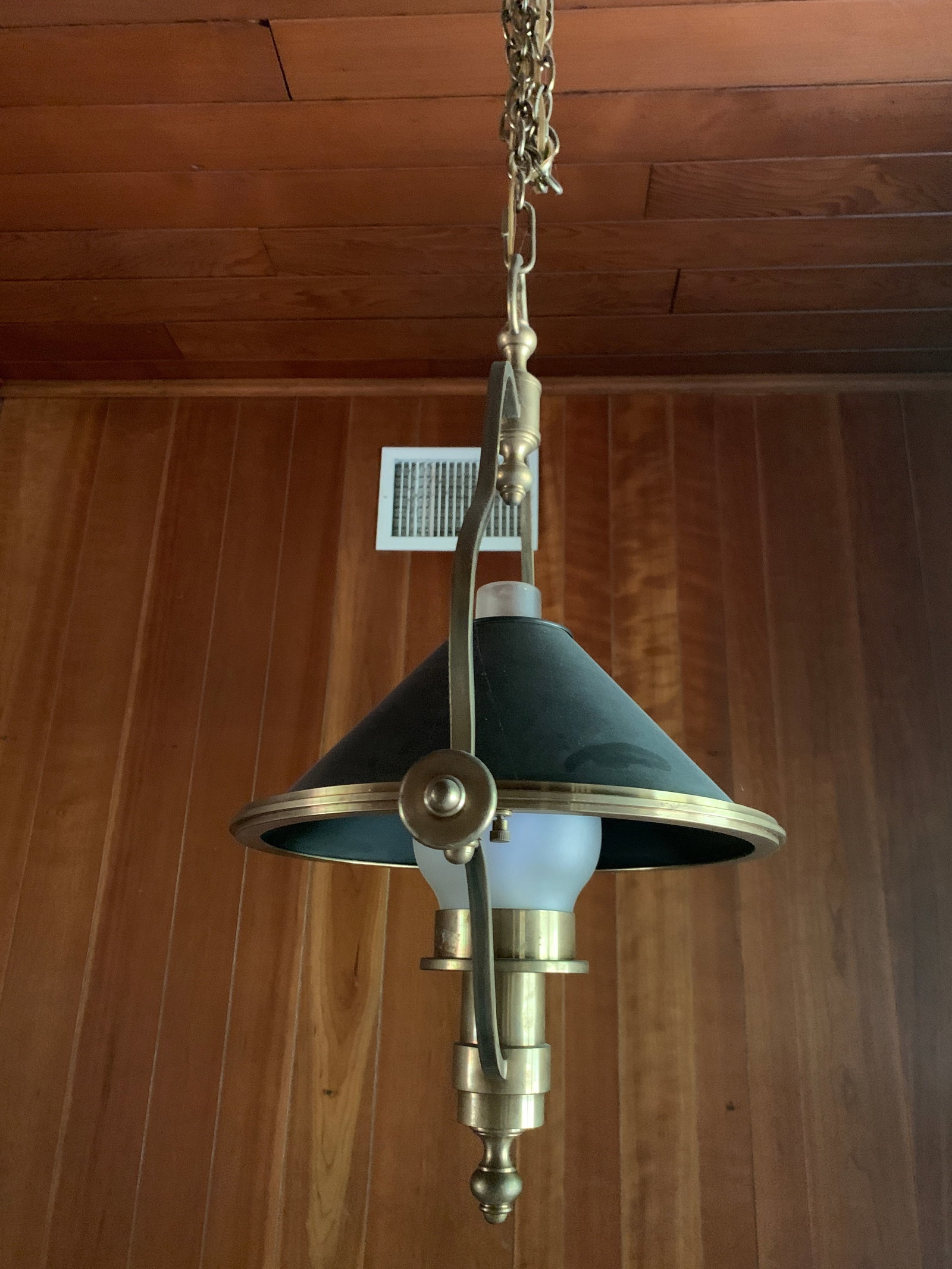 Solid Brass Train Station Pendant Lamp - 3