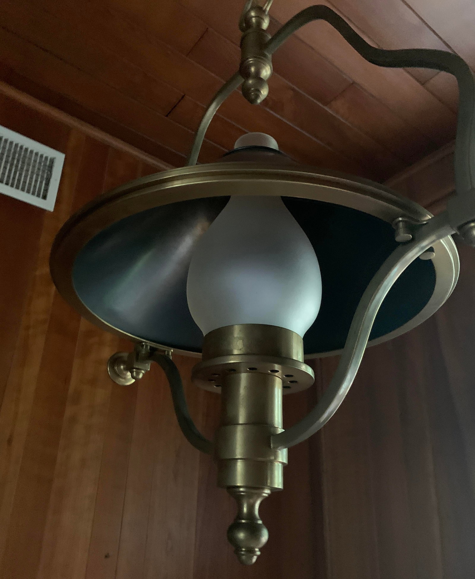 Solid Brass Train Station Pendant Lamp - 4