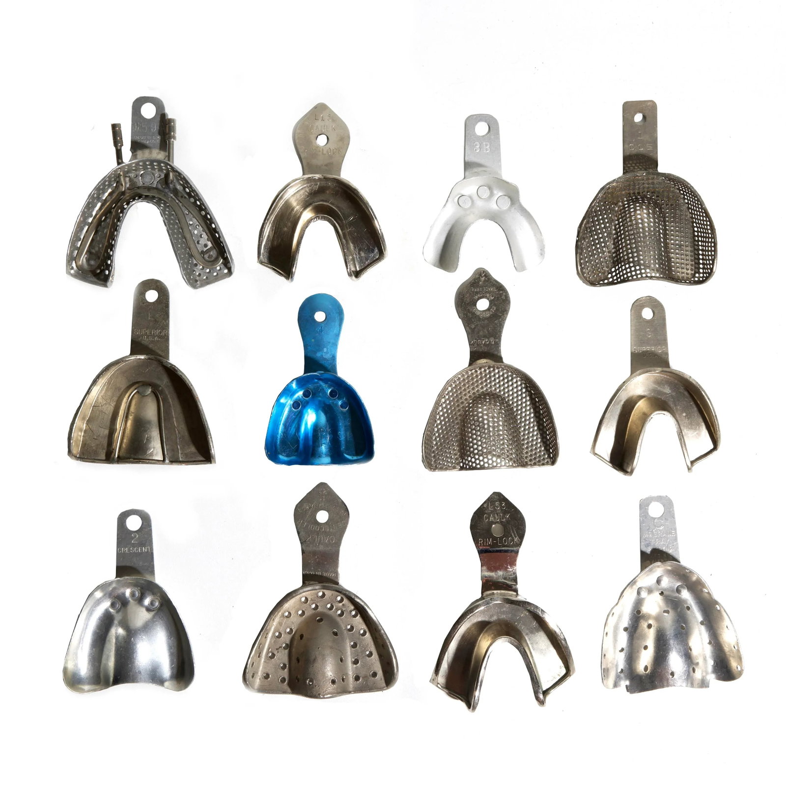 Dental Impression Molds - Set of 12 - 4