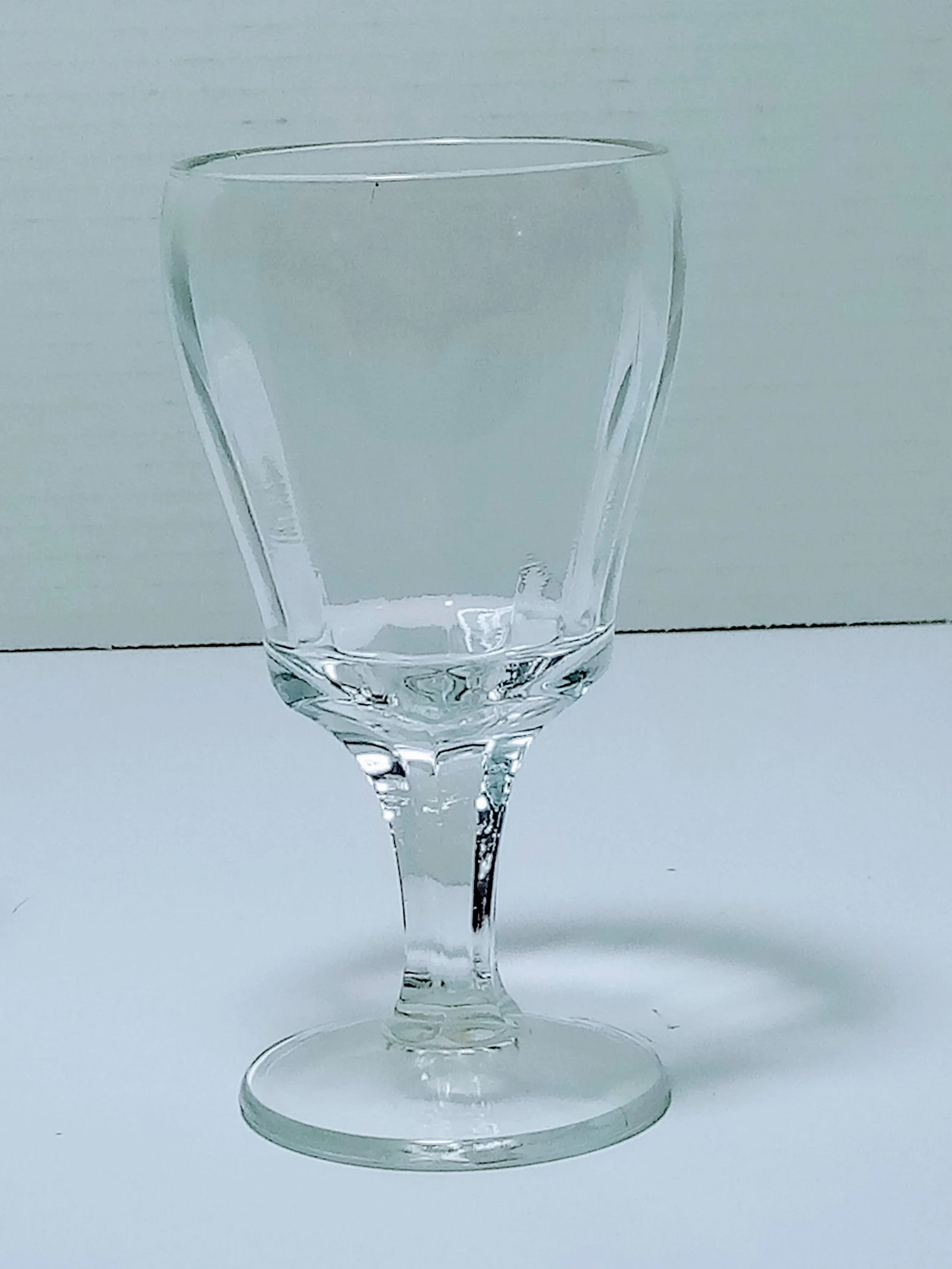 1950s Vertical Optic Tulip Design Cordial Glasses- Set of 3 - 4