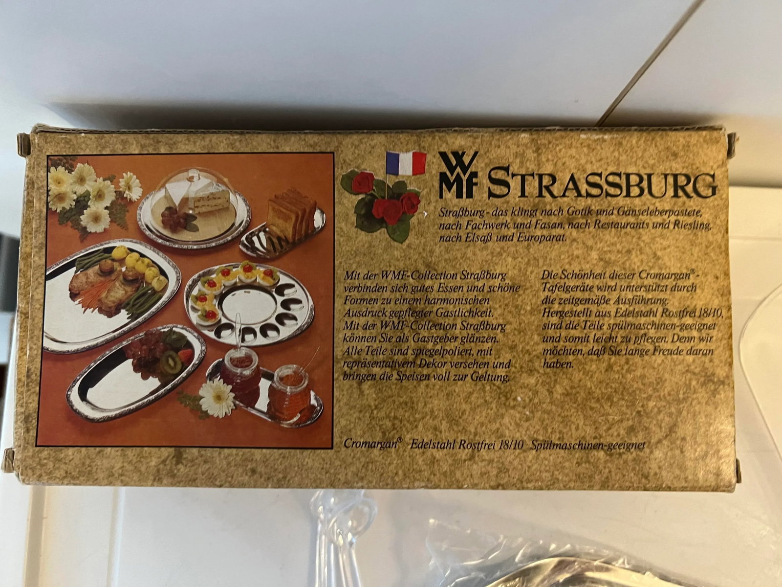 1960s Condiment or Jam Serving Set by Strassburg- 3 Pieces - 4