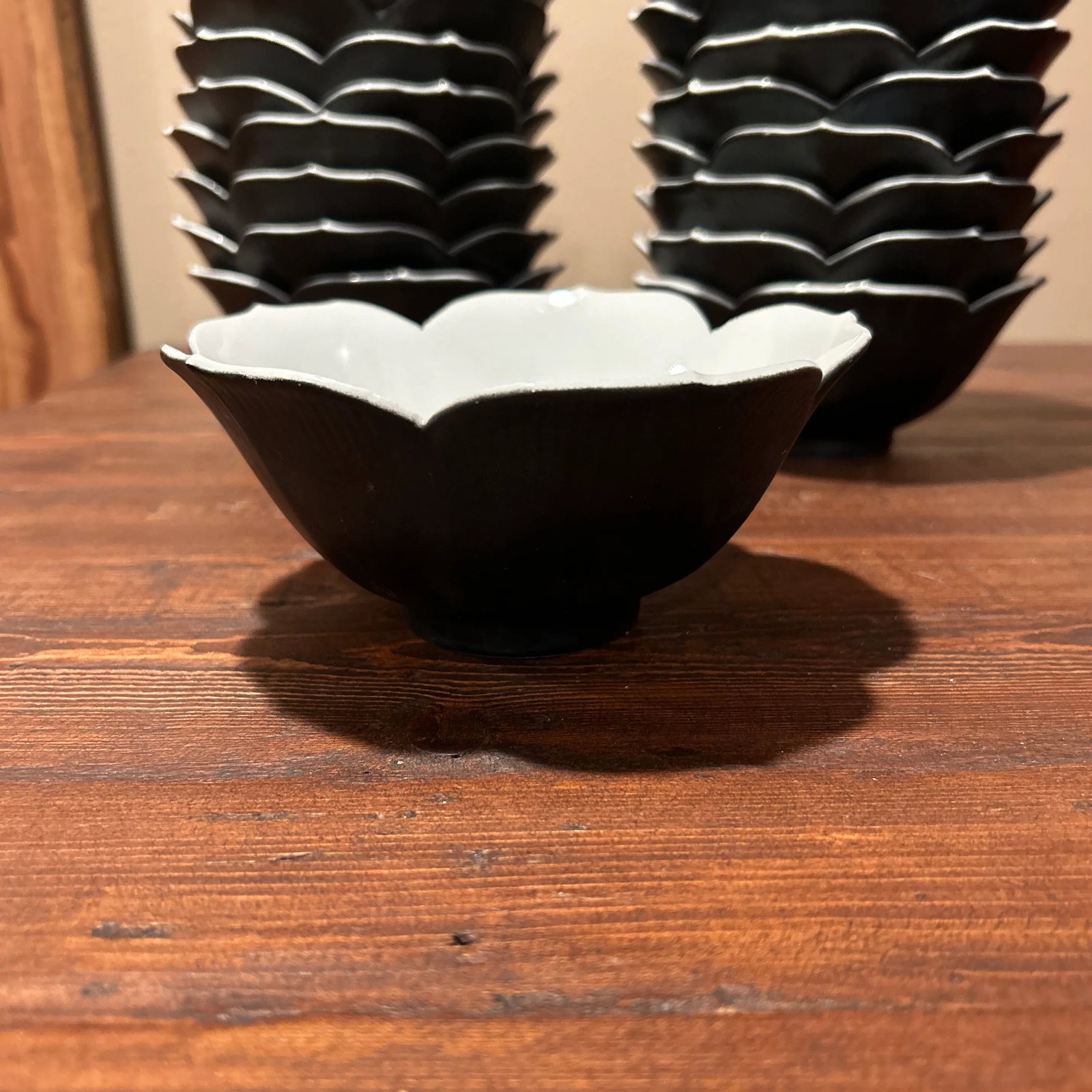 Vintage Omc Lotus Shaped Bowls- Set of 24 - 3