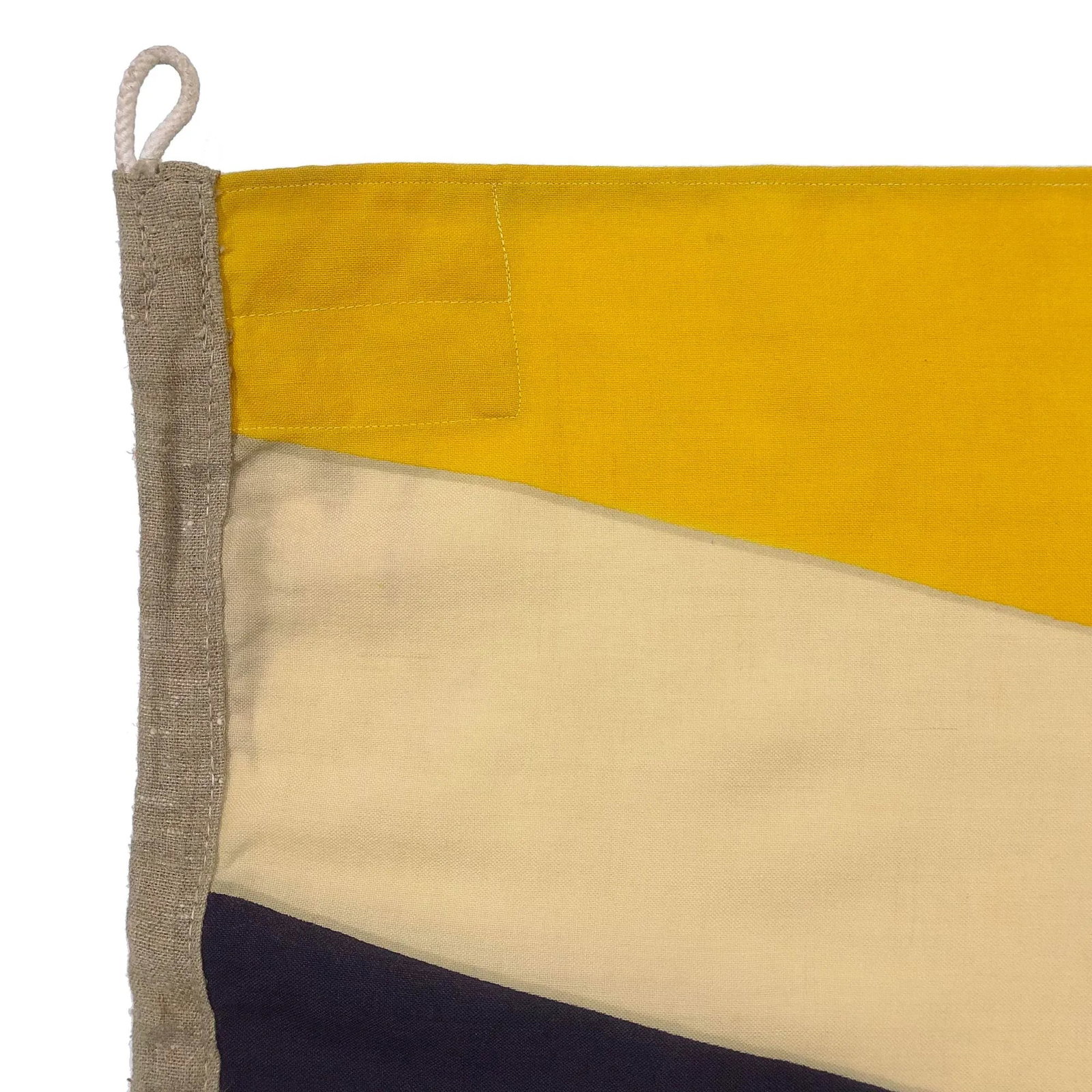 Vintage Wool Hand-Painted Flag of Brunei - 5