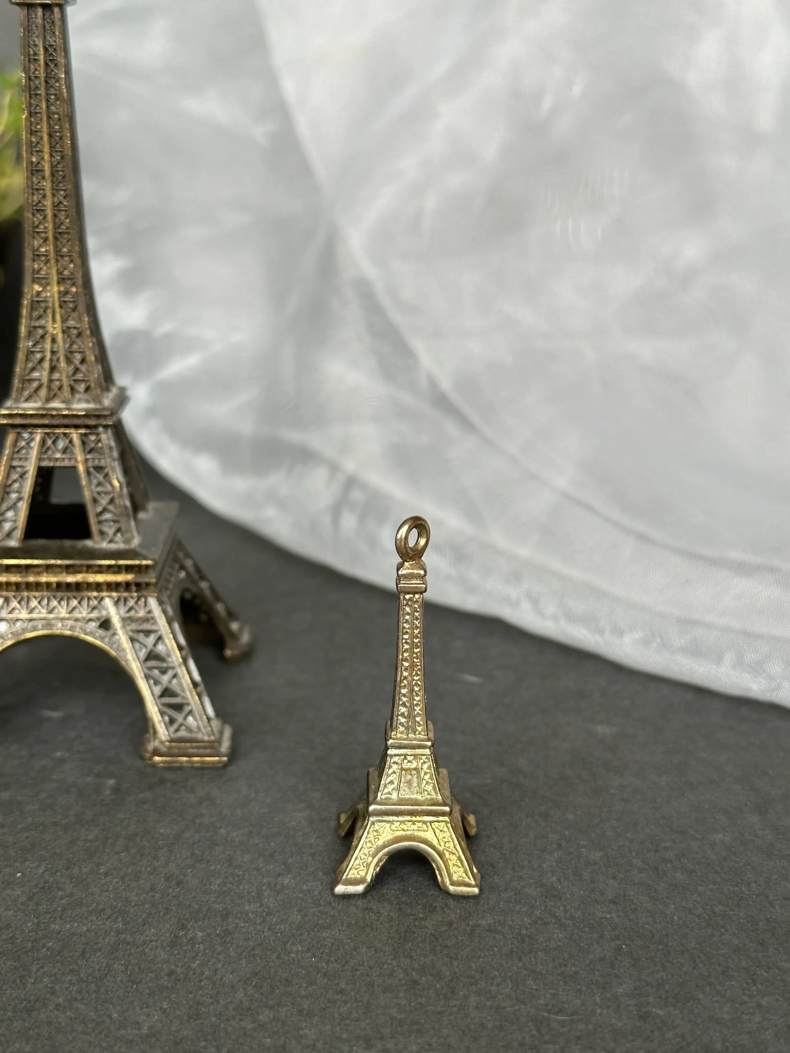 Eiffel Tower Architectural Monument Model Set of 3 - 6
