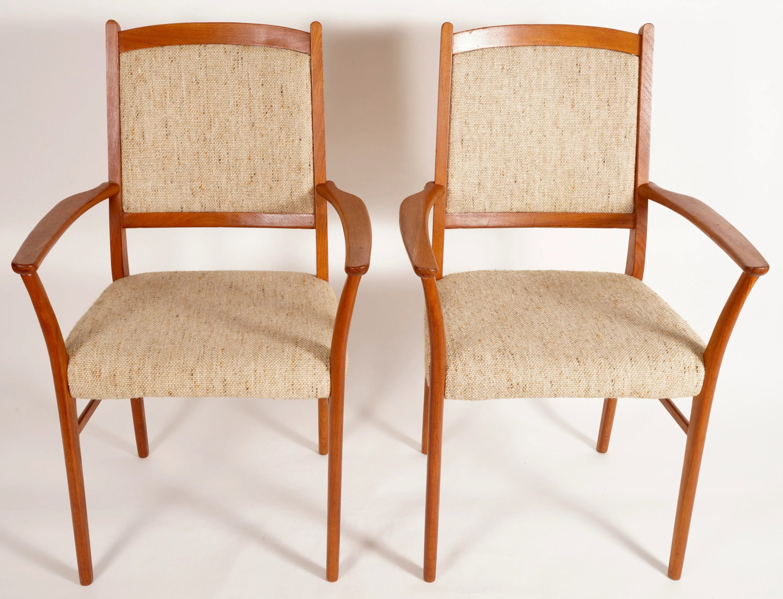 1970s Danish Modern Teak Dining Armchairs by Rasmus - Set of 2 - 2
