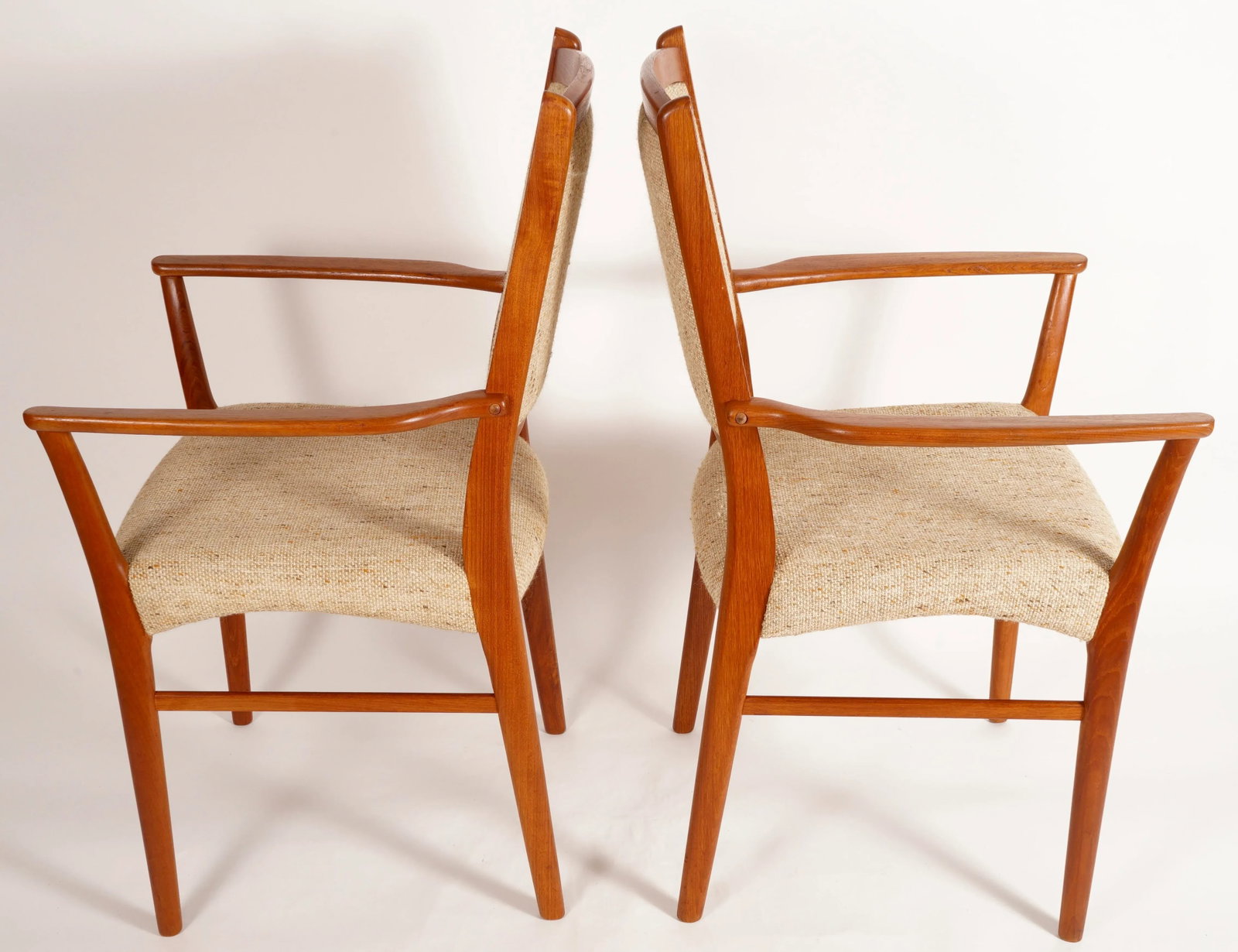 1970s Danish Modern Teak Dining Armchairs by Rasmus - Set of 2 - 3